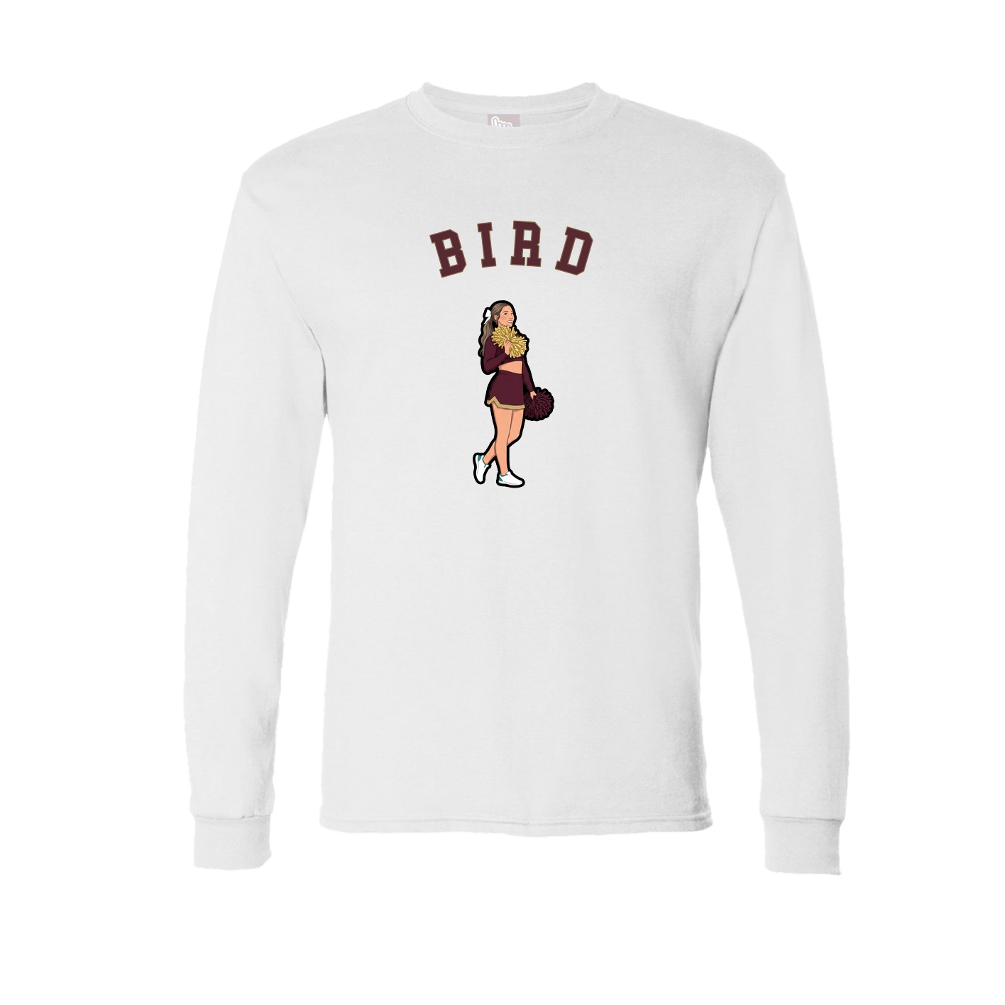 Long Sleeve Tee — Shirsey Arch in White