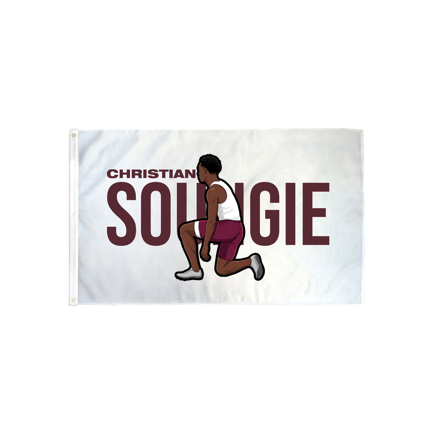 3x5 Flag — Player Name in Classic