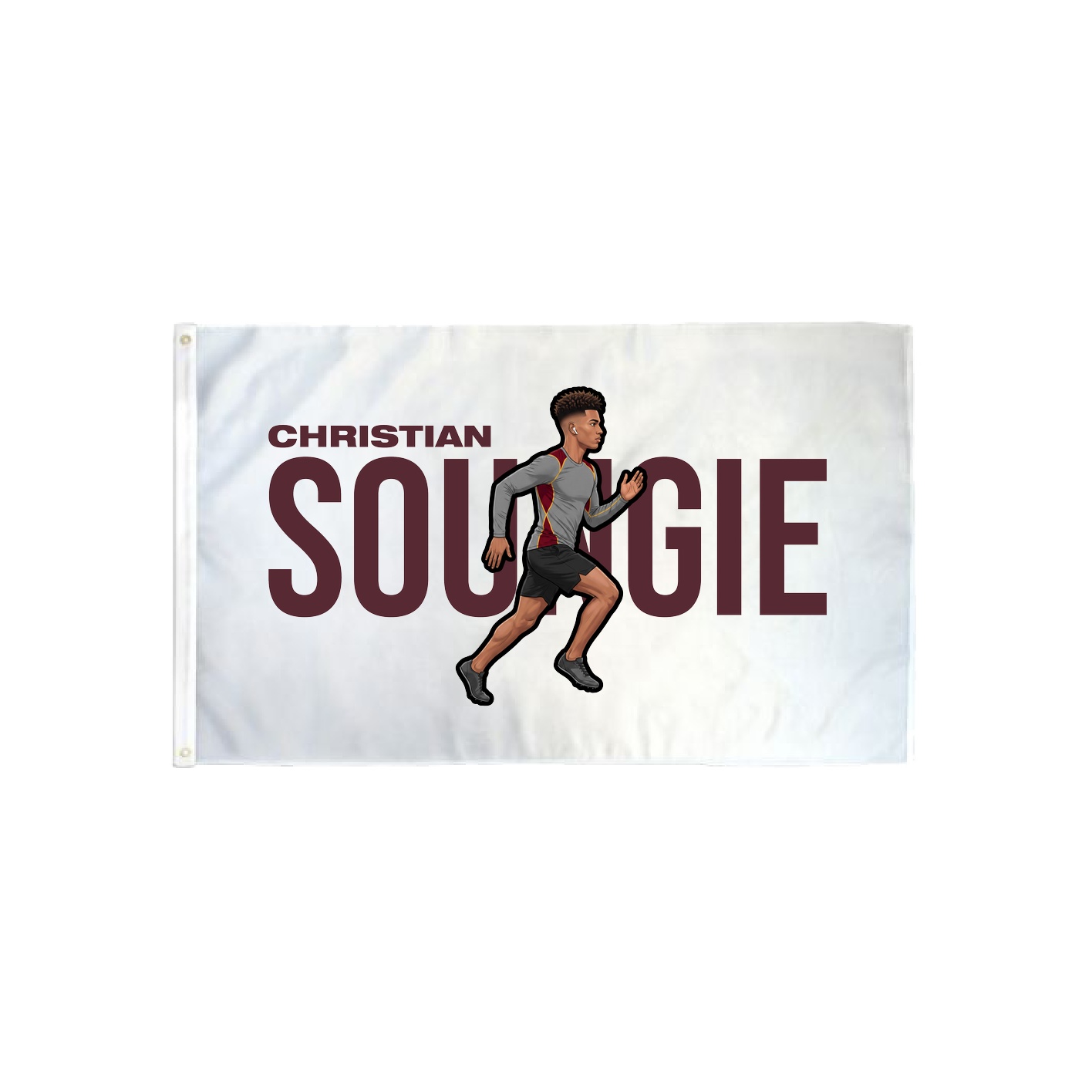 3x5 Flag — Player Name in Classic