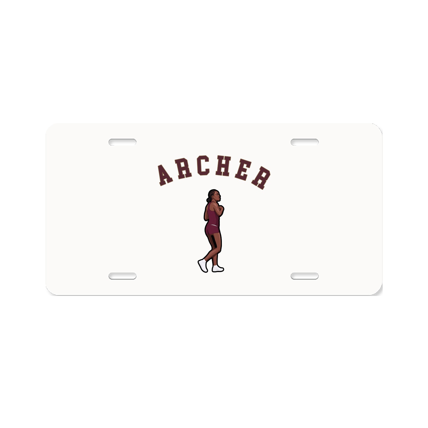 License Plate — Shirsey Arch in Classic