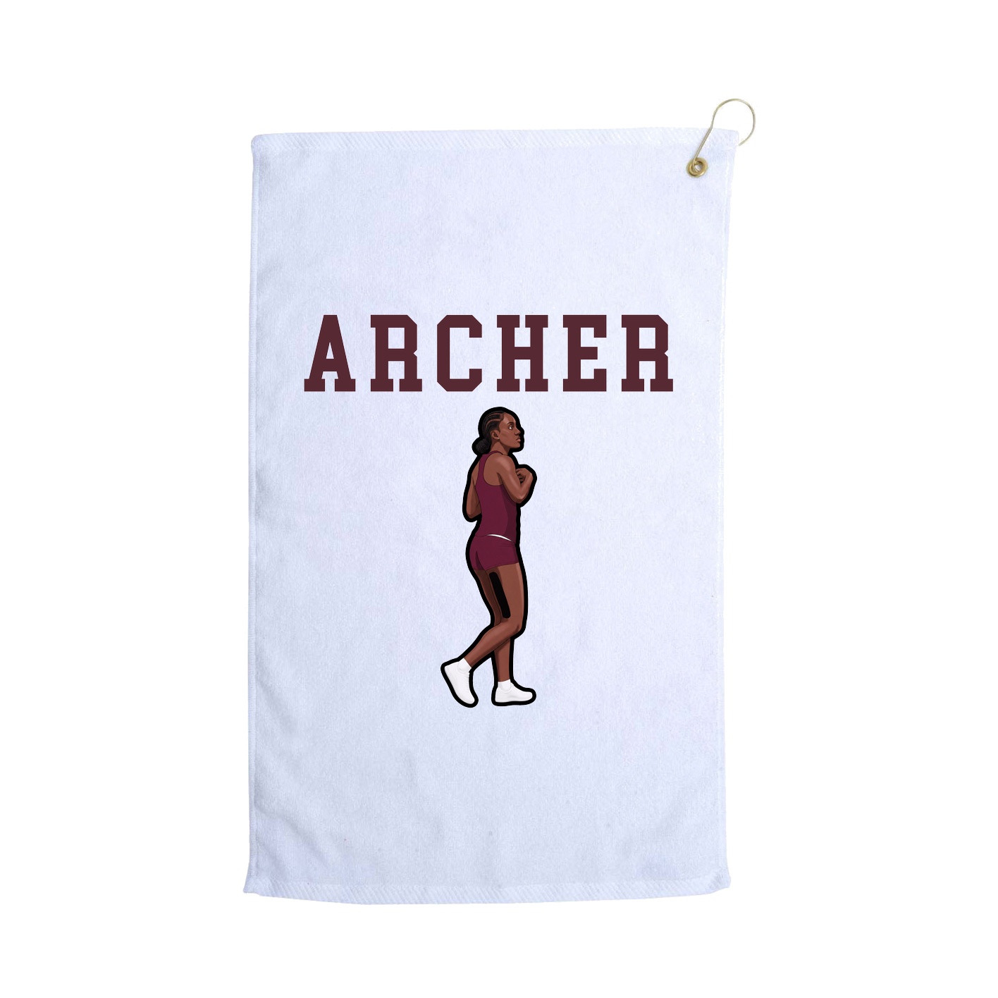 Golf Towel — Shirsey in White