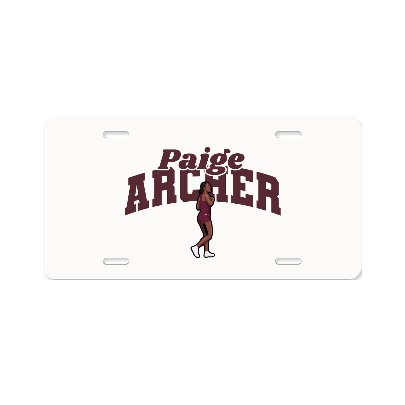 License Plate — Signature Arch in Classic