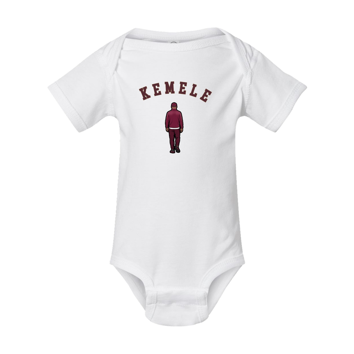 Baby Onesie — Shirsey Arch in White