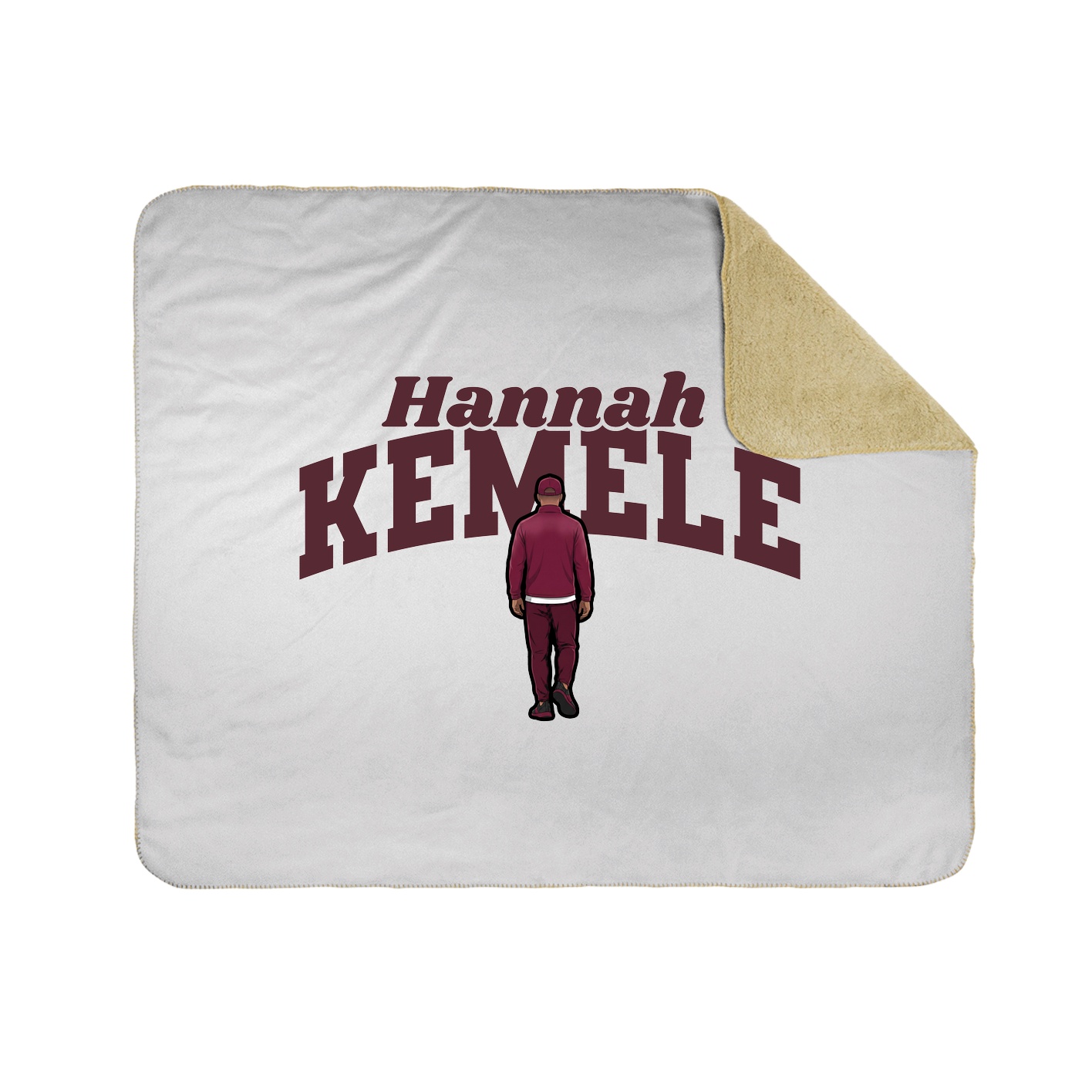Throw Blanket — Signature Arch in White
