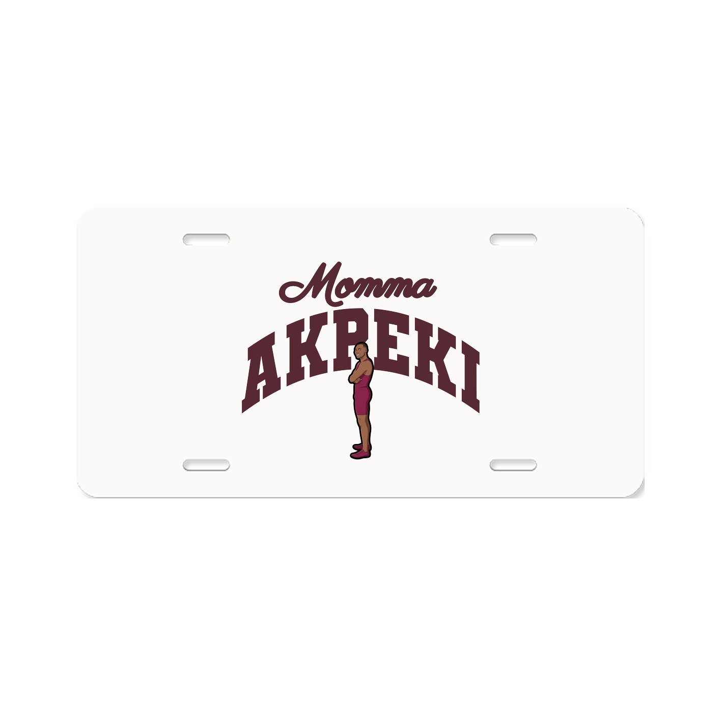 License Plate — Mothers Day Arch in Classic