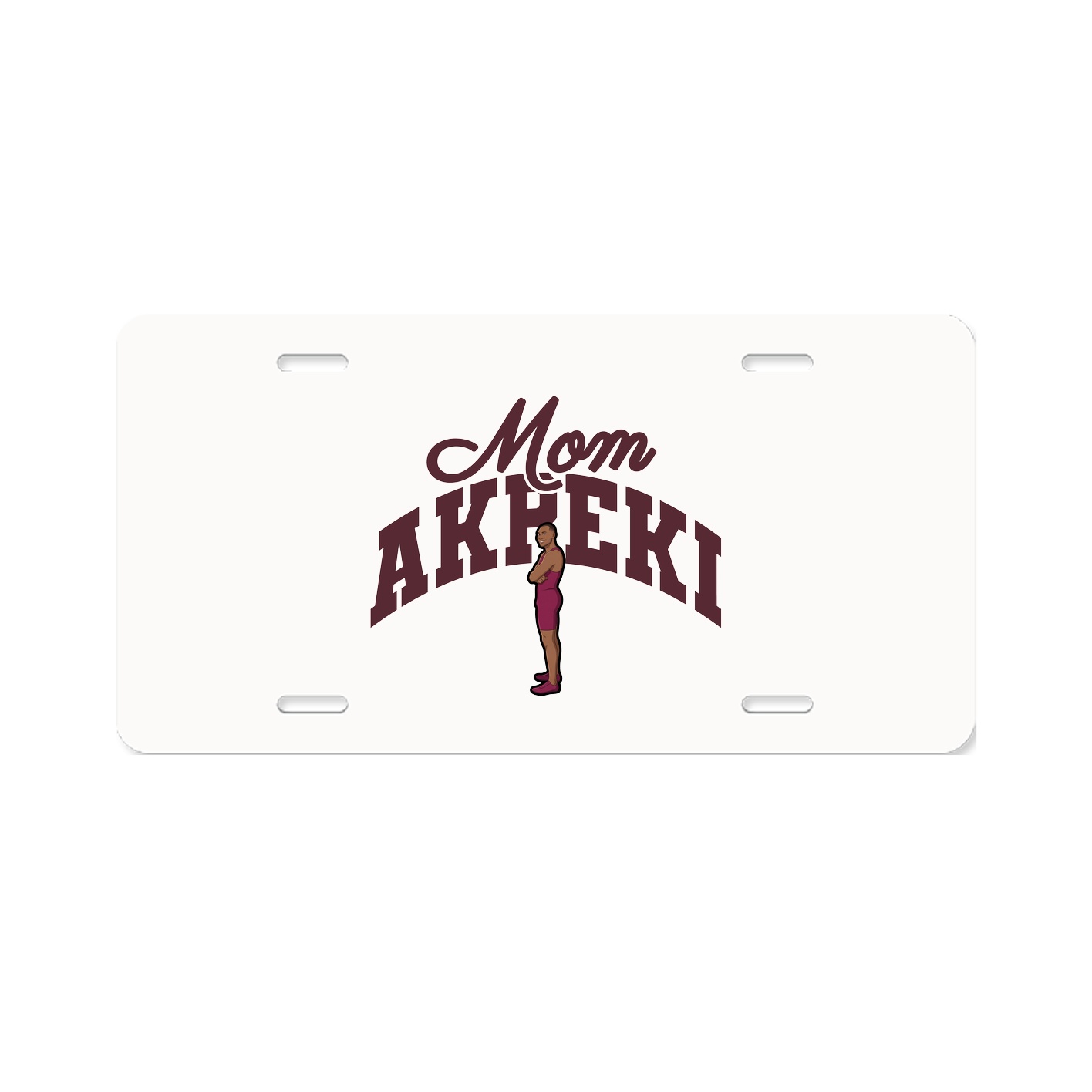 License Plate — Mothers Day Arch in Classic