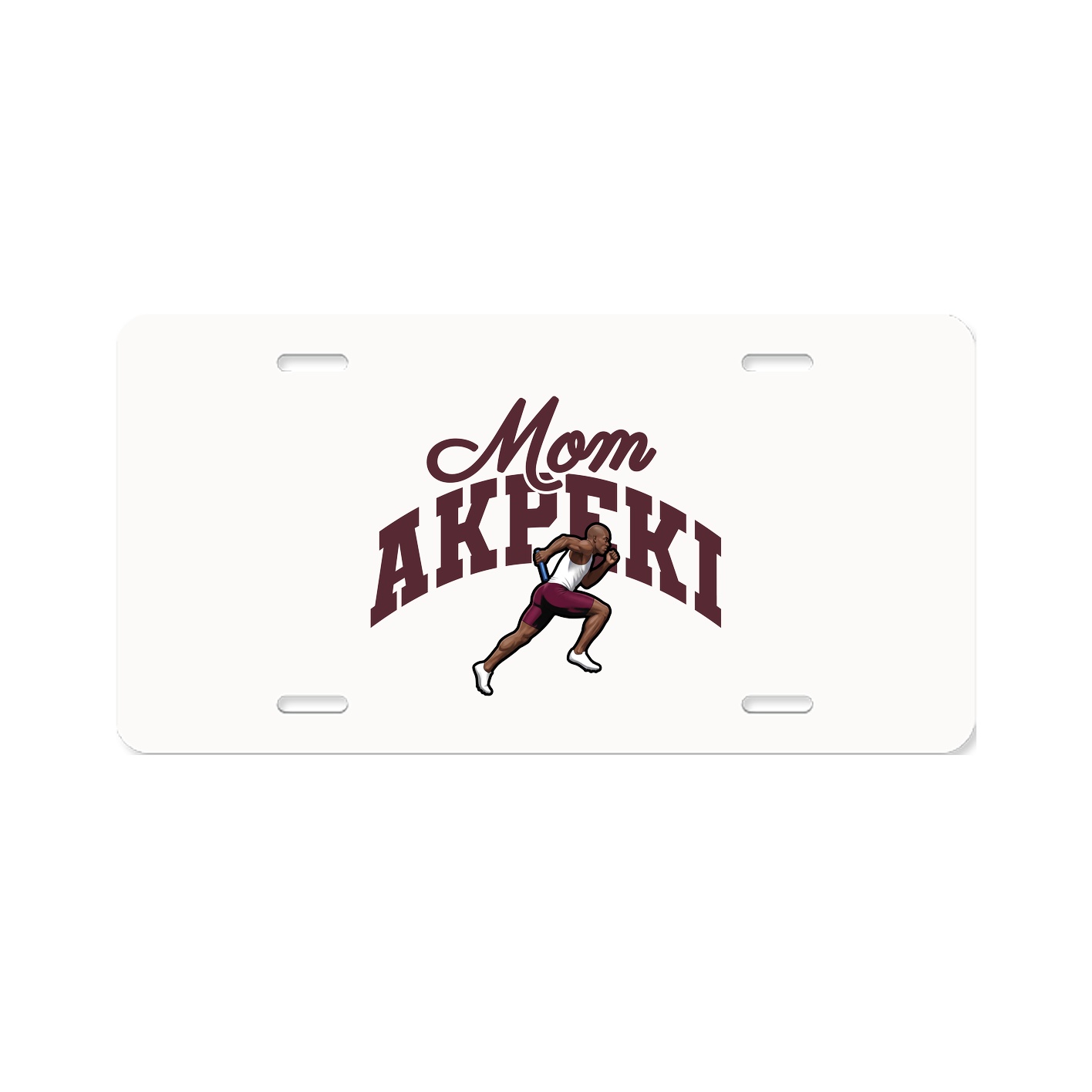 License Plate — Mothers Day Arch in Classic