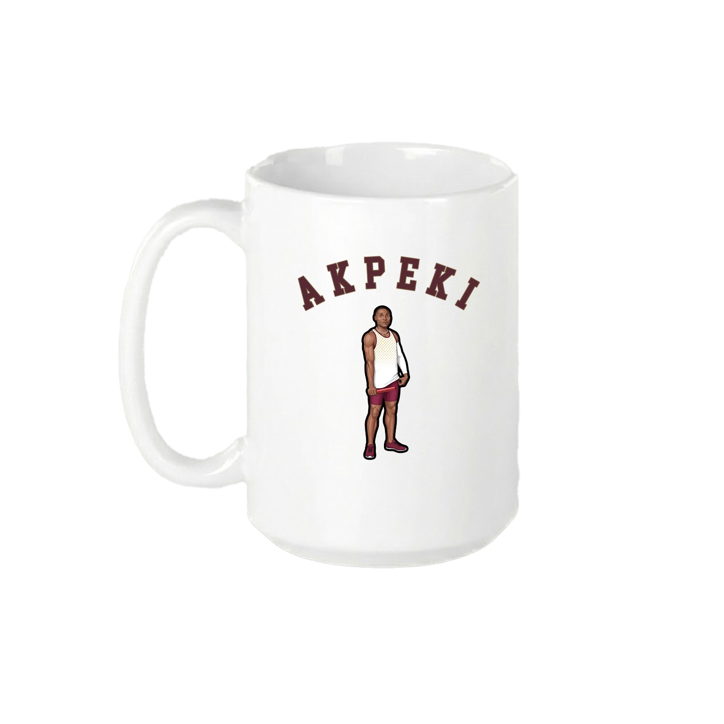 15oz Coffee Mug — Shirsey Arch in White