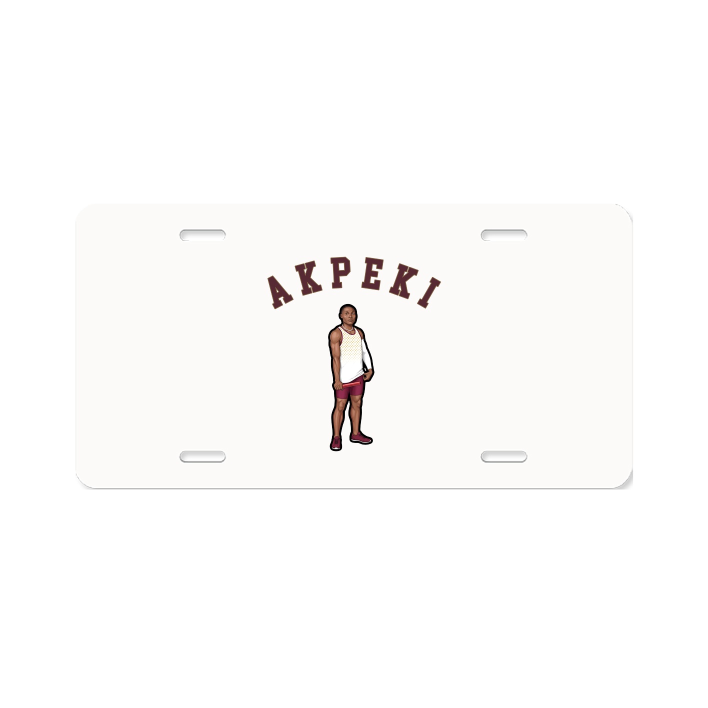 License Plate — Shirsey Arch in Classic