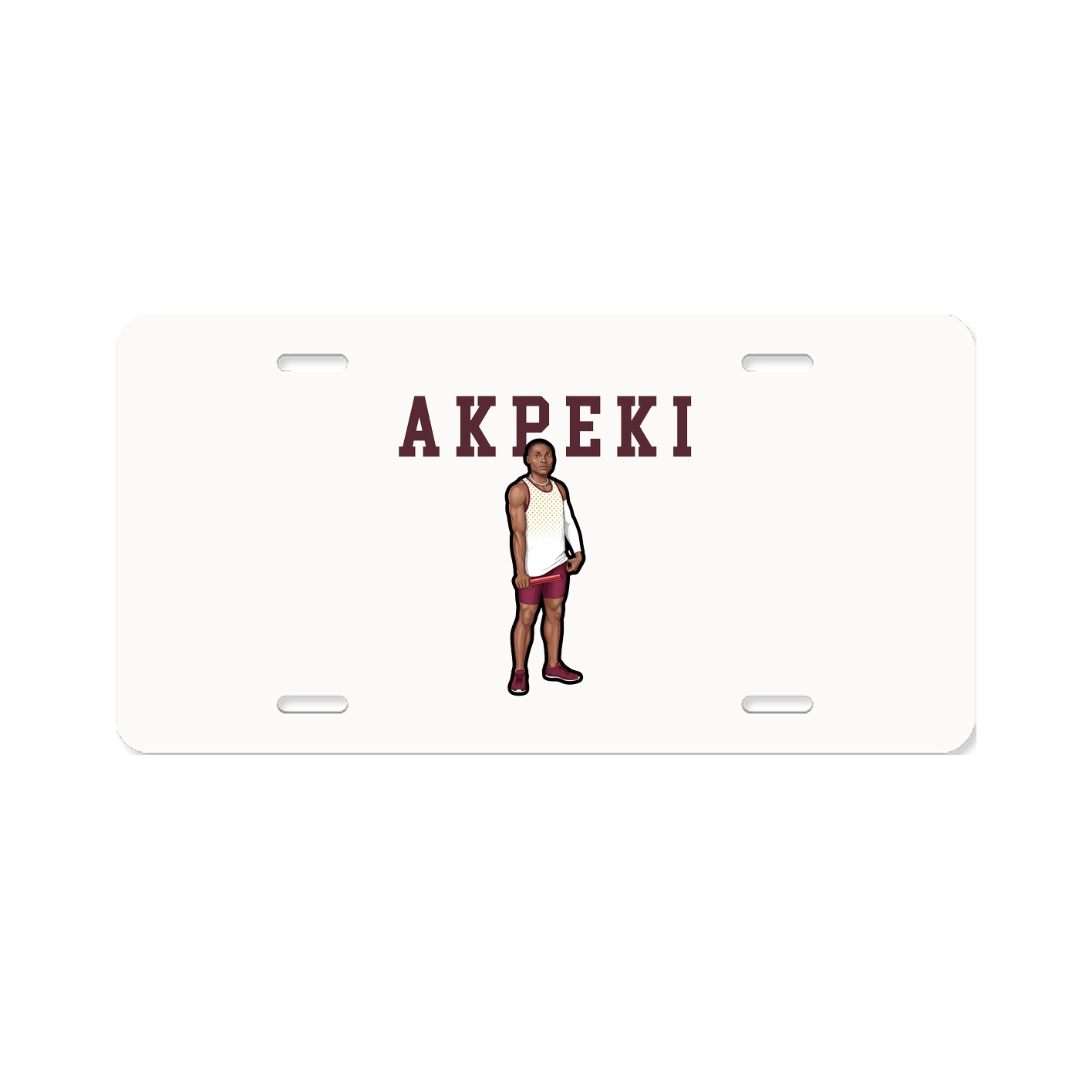 License Plate — Shirsey in Classic