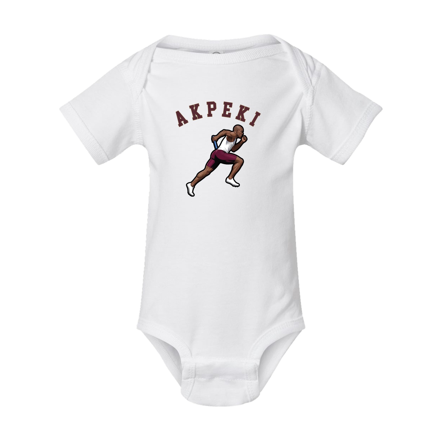 Baby Onesie — Shirsey Arch in White
