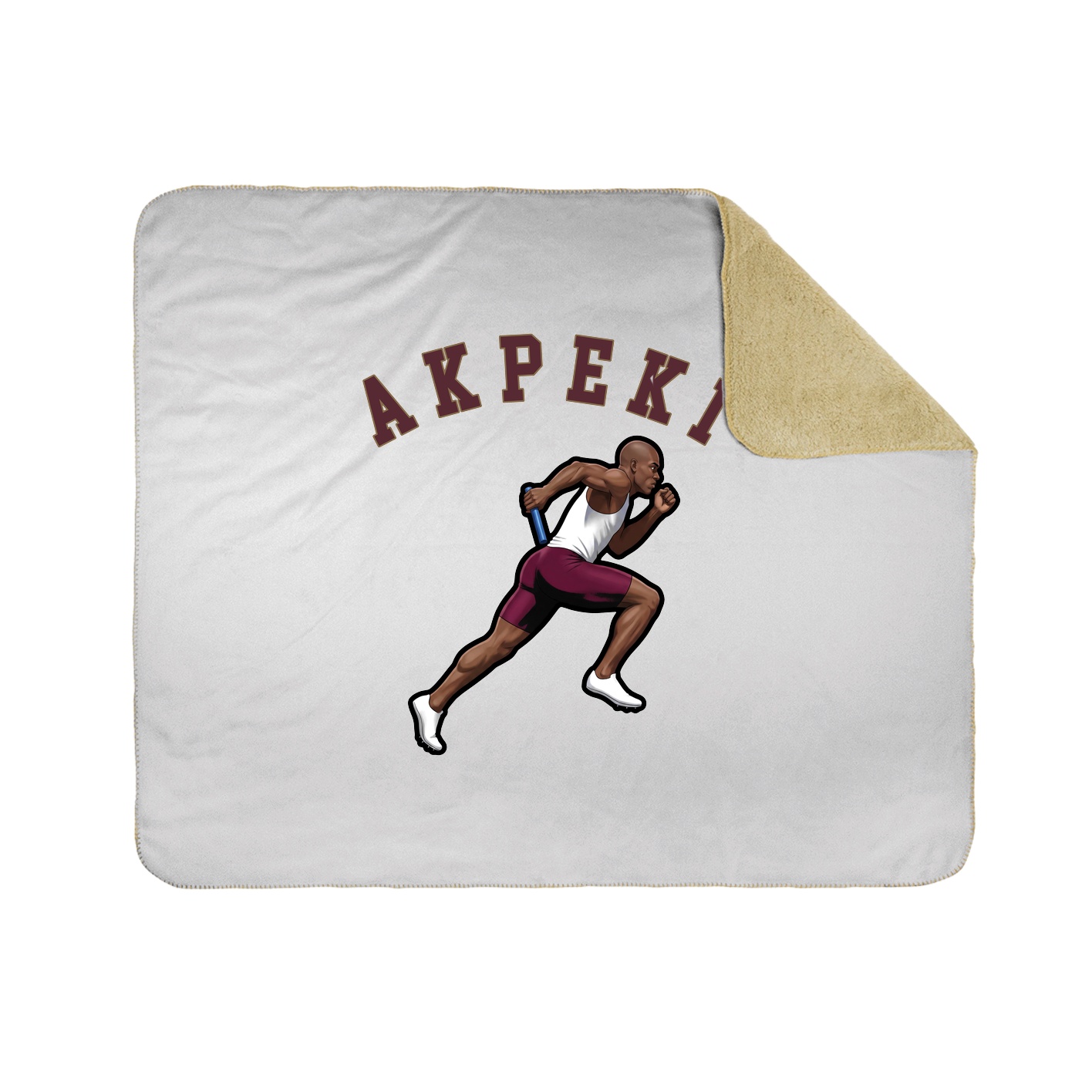 Throw Blanket — Shirsey Arch in White