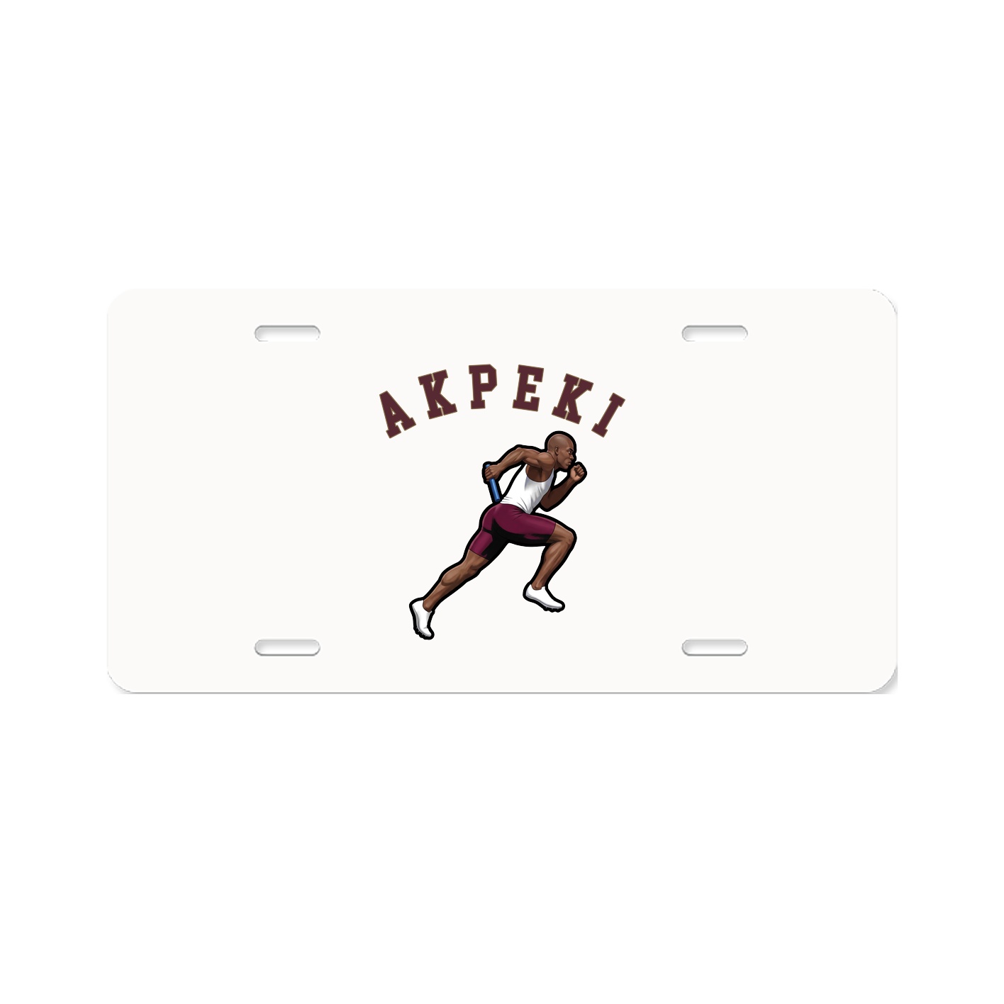 License Plate — Shirsey Arch in Classic