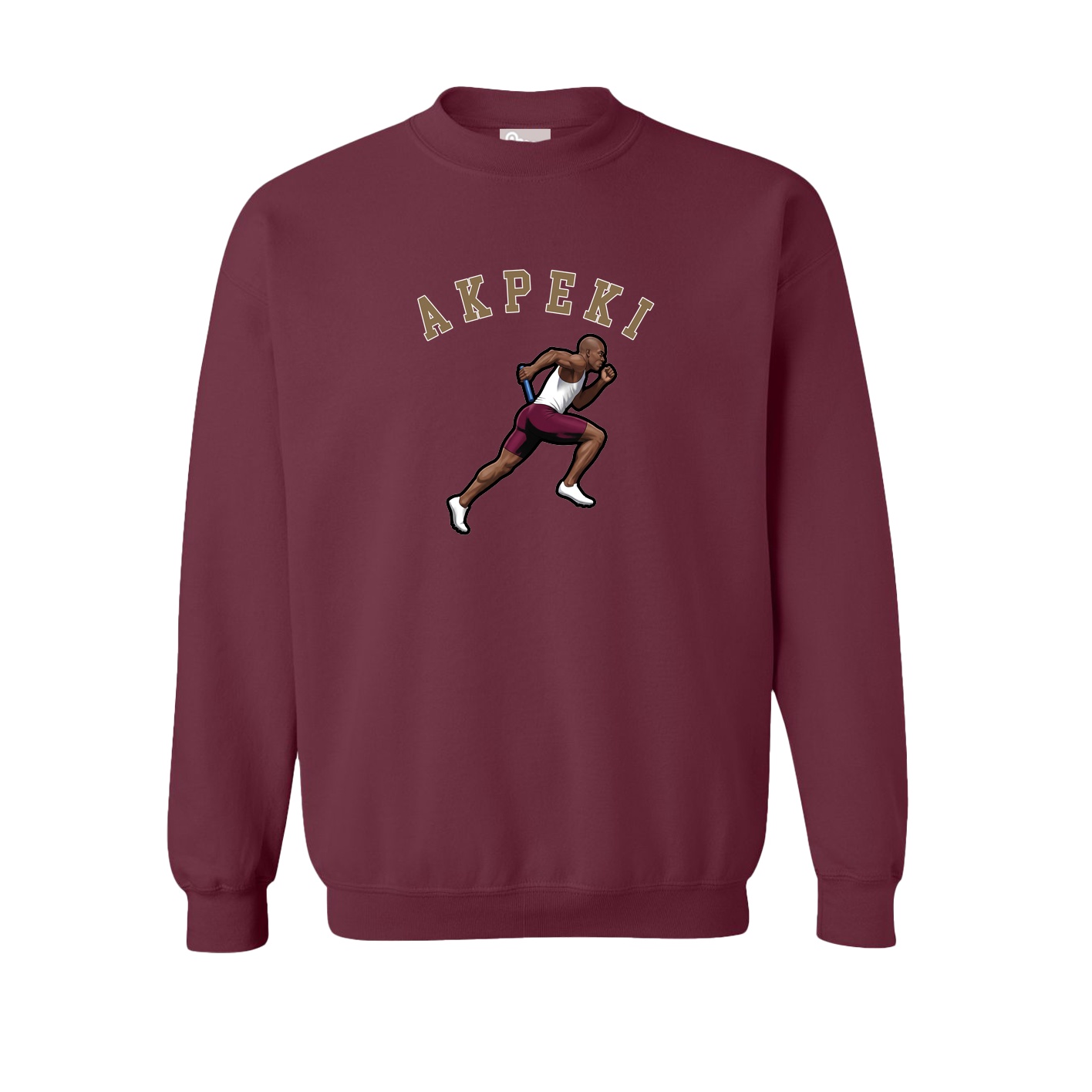 Fleece Crew — Shirsey Arch in Maroon