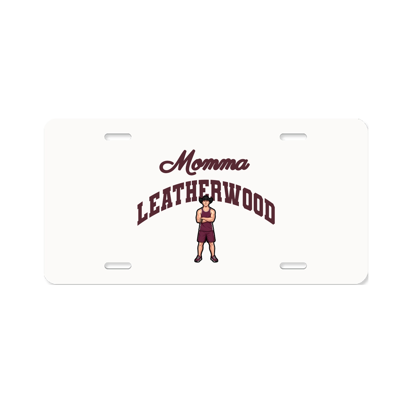 License Plate — Mothers Day Arch in Classic