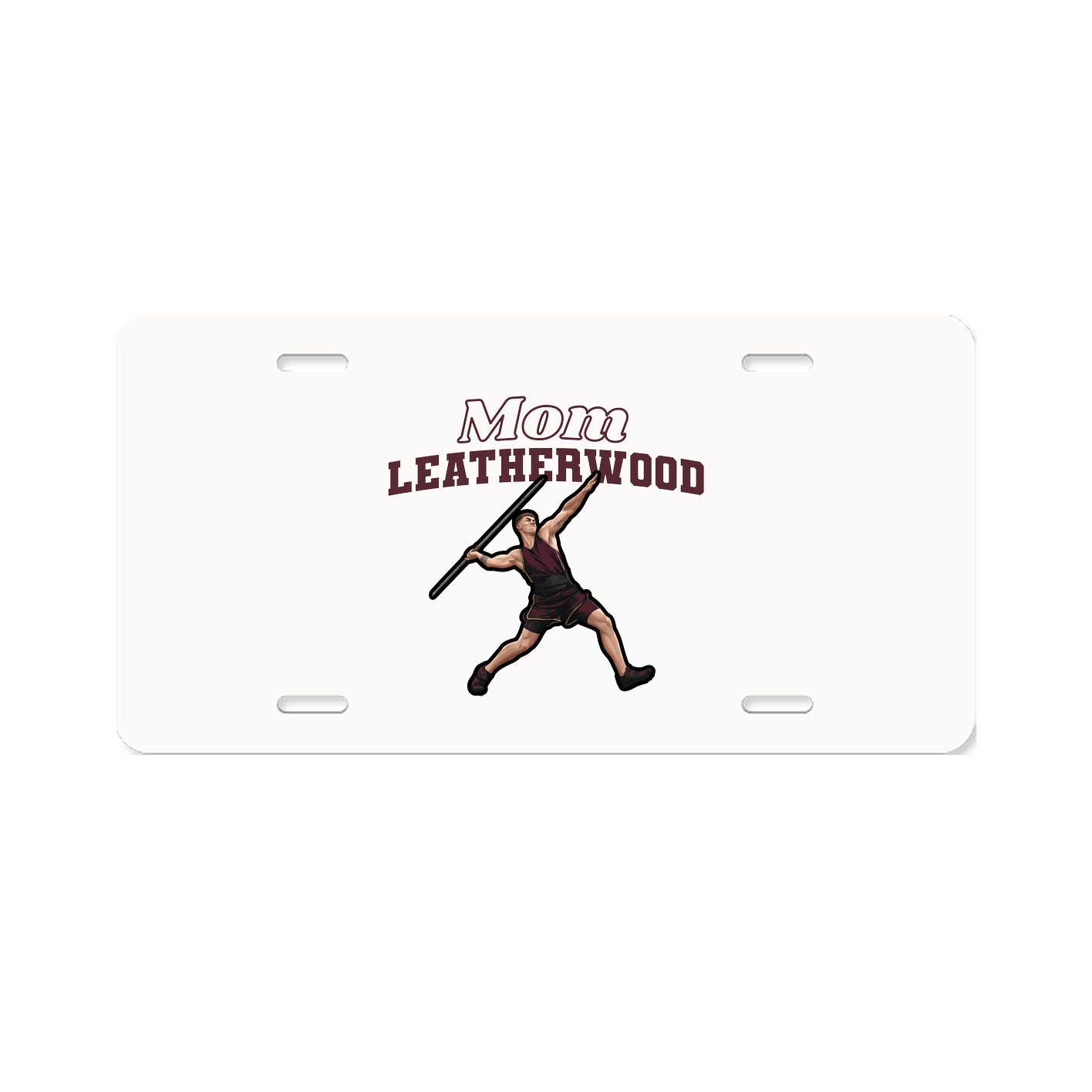 License Plate — Mothers Day Block in Classic