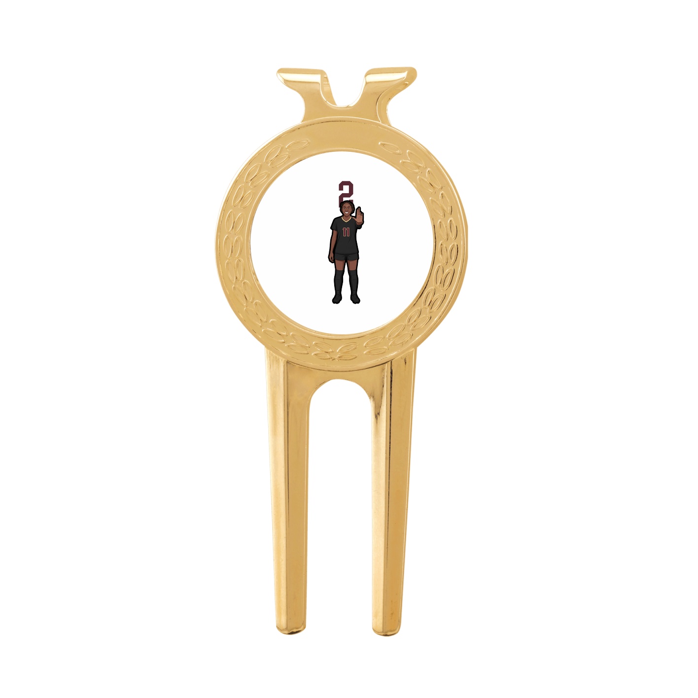 Divot Tool with Ball Marker — Number Top in Classic