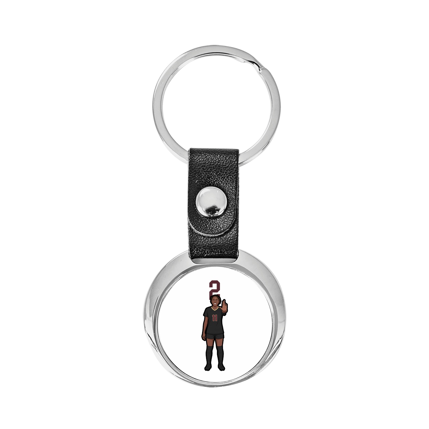 Key Chain — Number Top in Classic