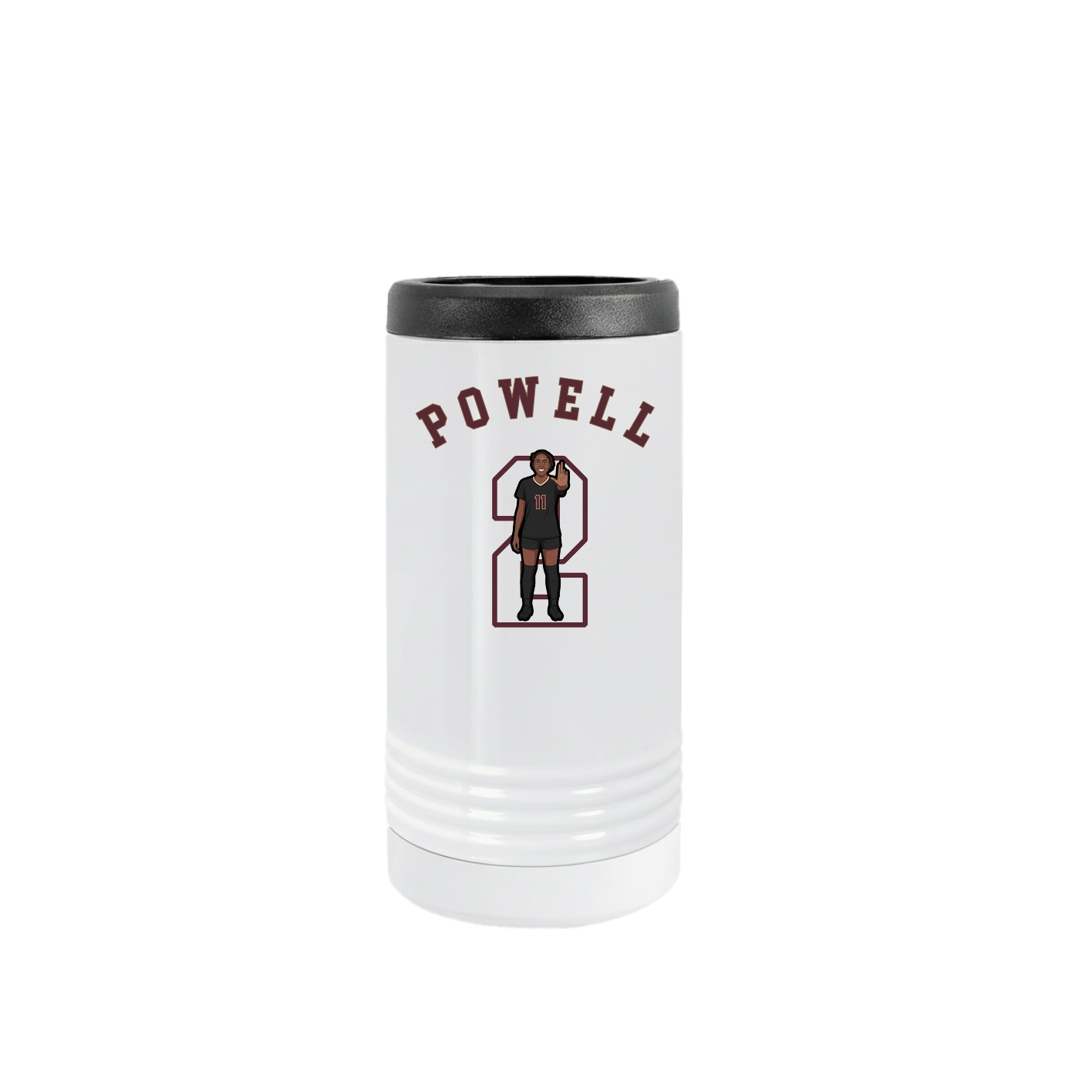 Slim Beverage Holder — Shirsey Arch in White