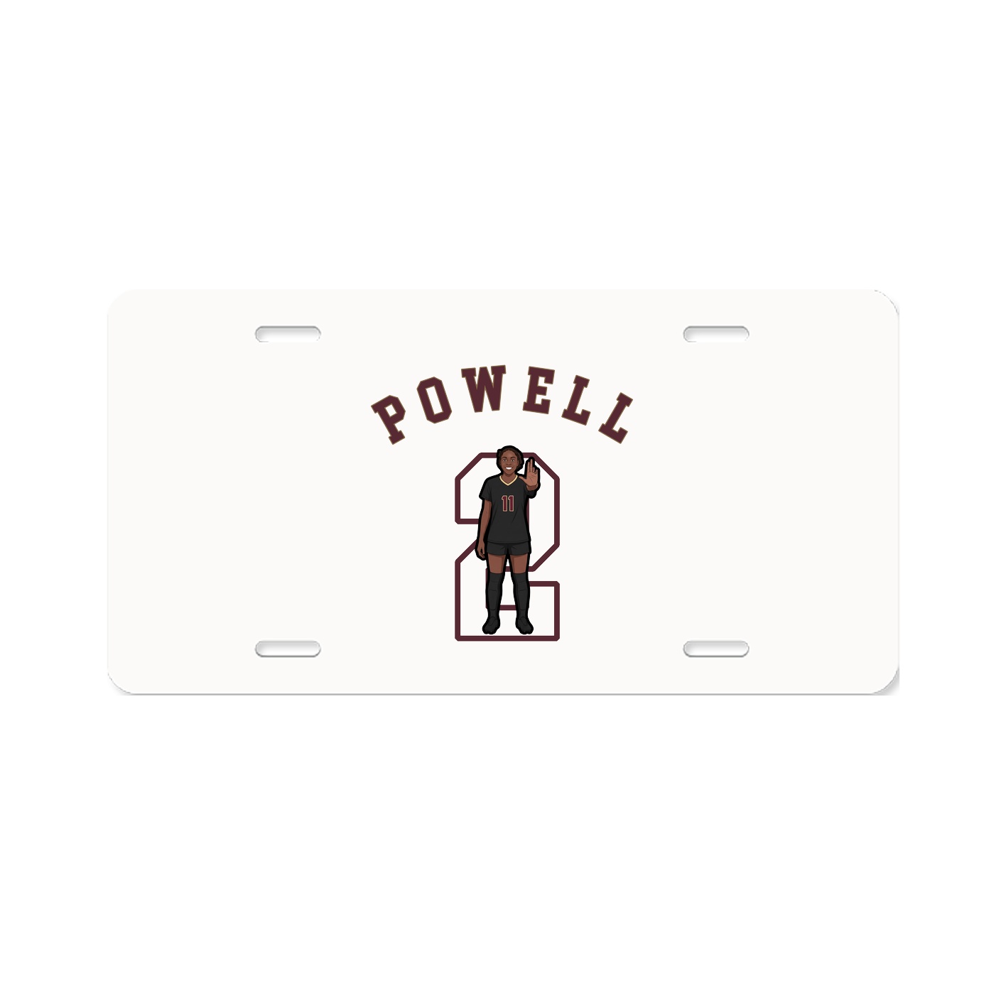 License Plate — Shirsey Arch in Classic