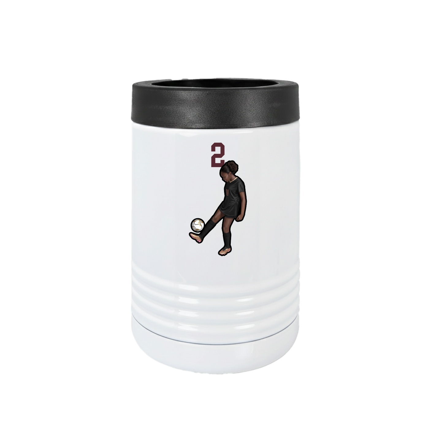 Beverage Holder — Number Top in White