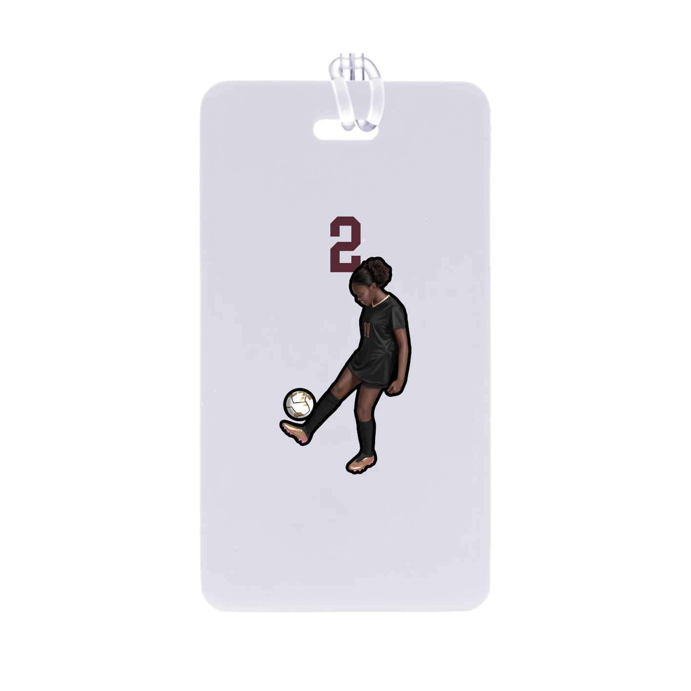 Bag Tag — Number Top in Classic