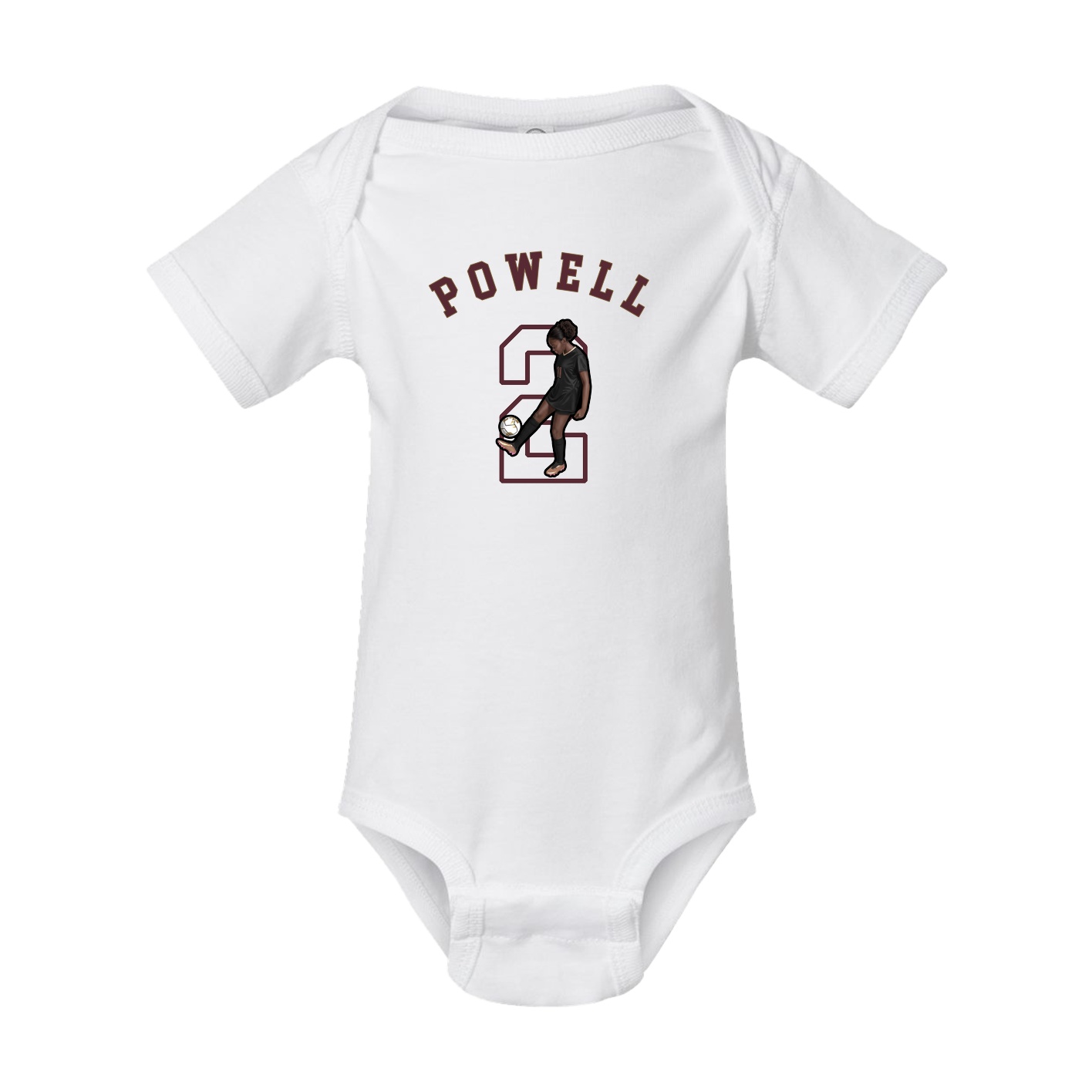 Baby Onesie — Shirsey Arch in White