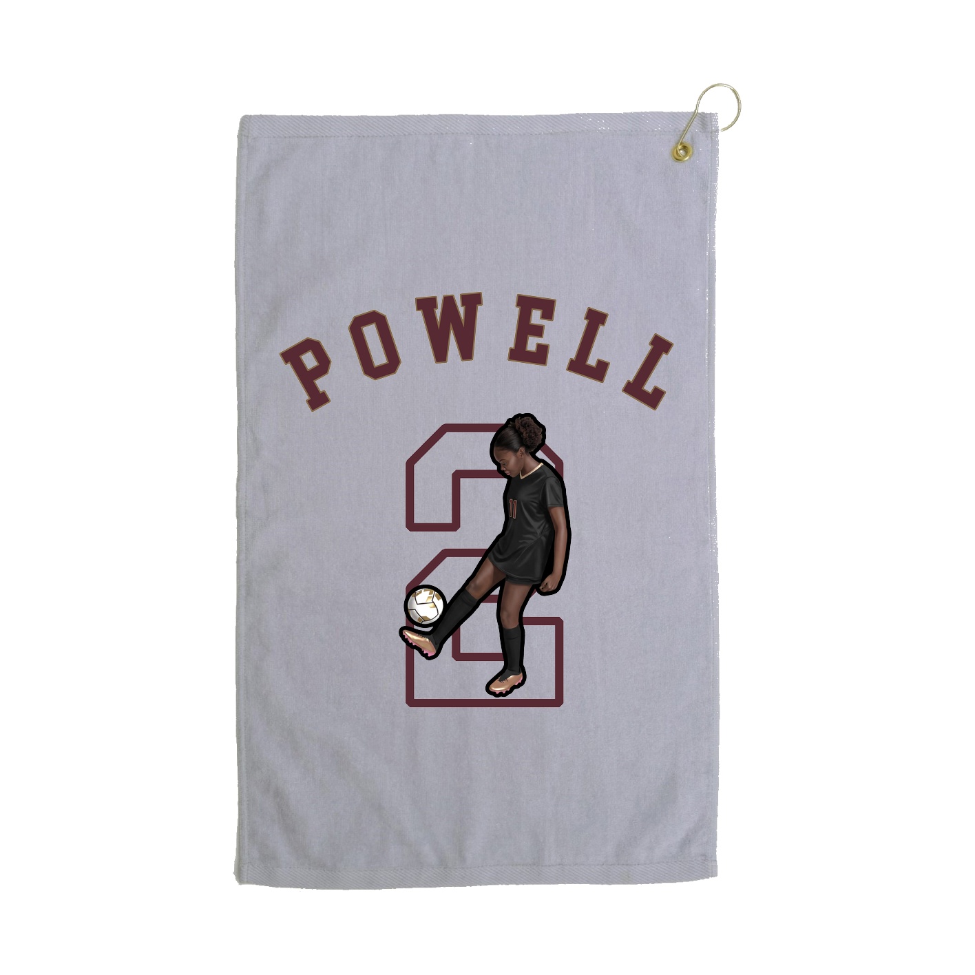 Golf Towel — Shirsey Arch in Grey