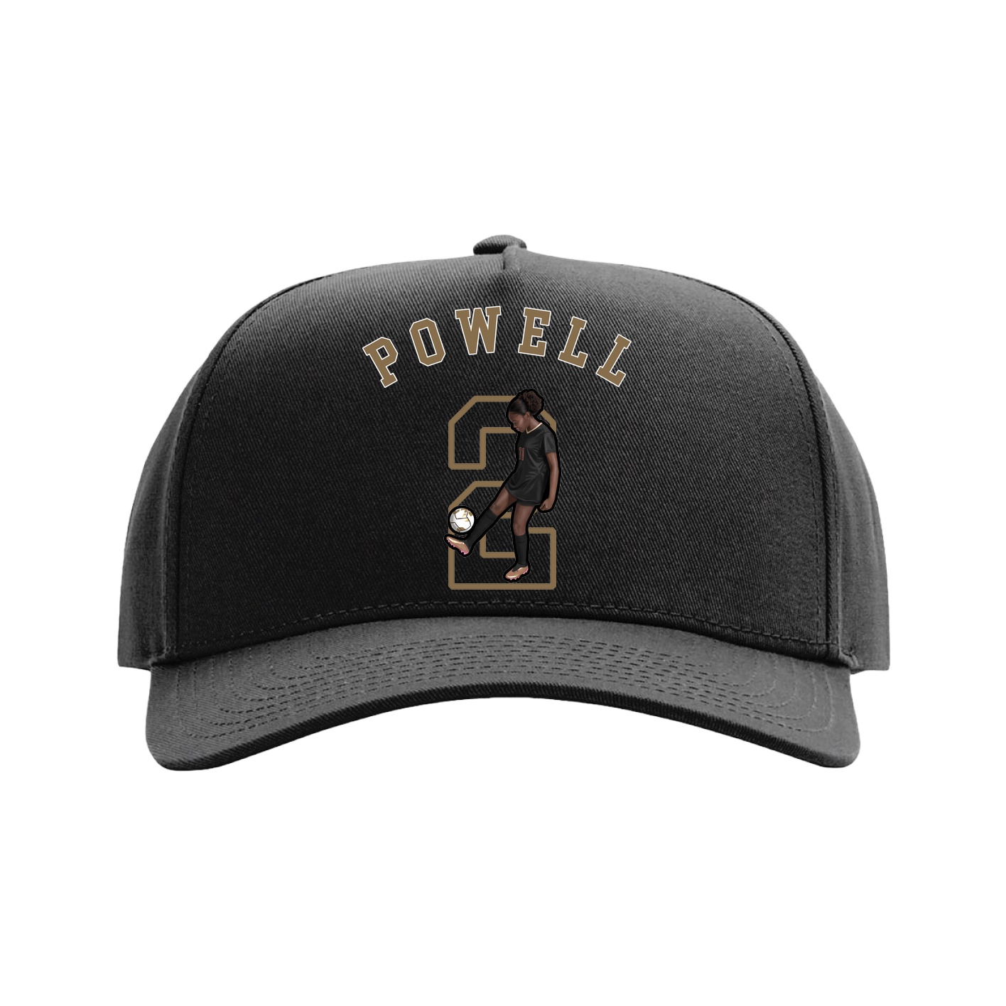 Full Fabric Five-Panel Champ Cap
