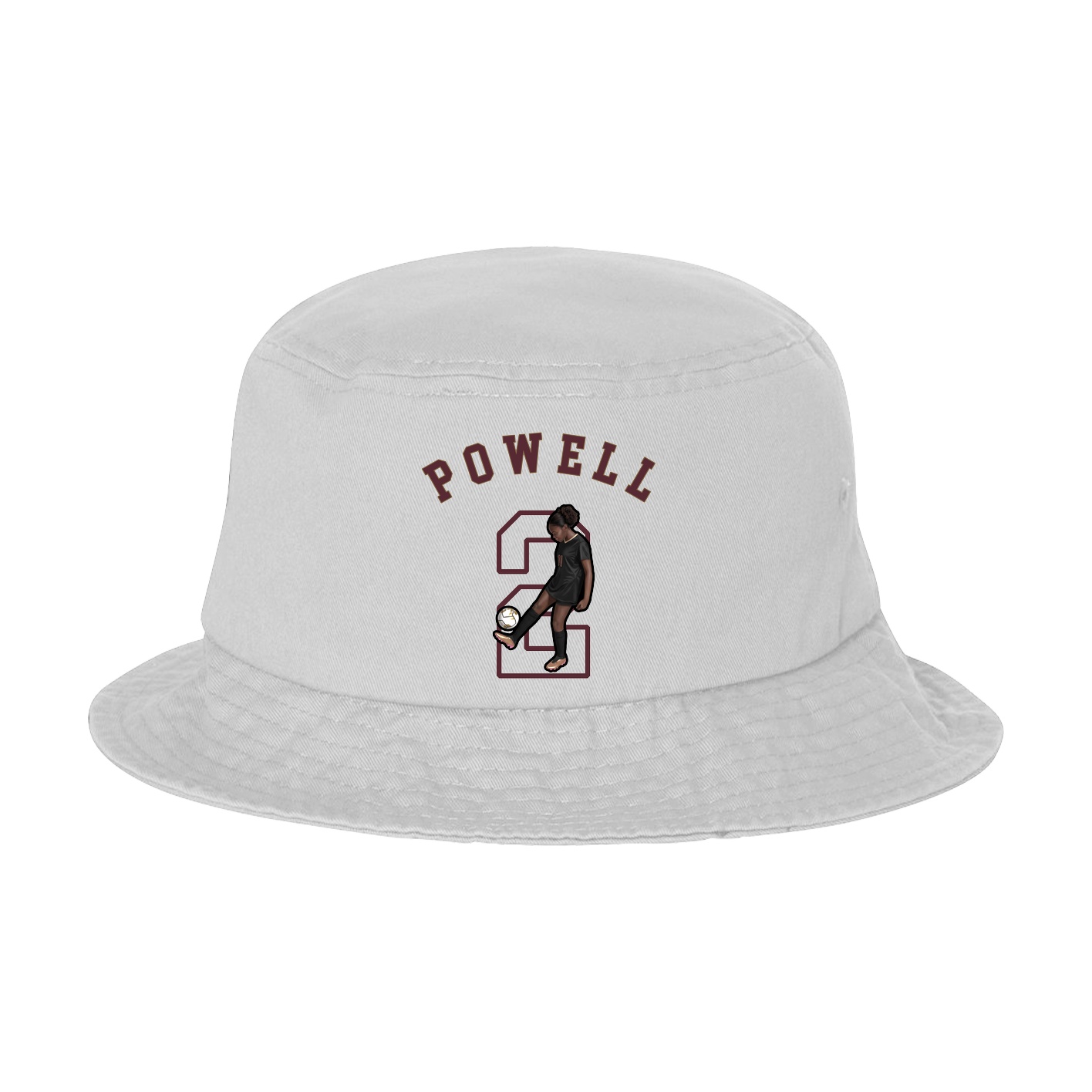 Bucket Cap — Shirsey Arch in White
