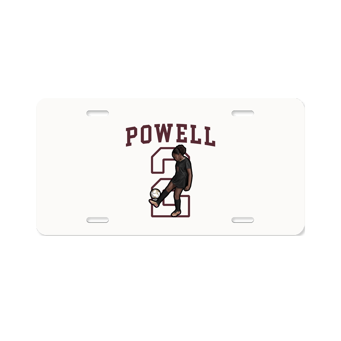 Aluminum License Plate