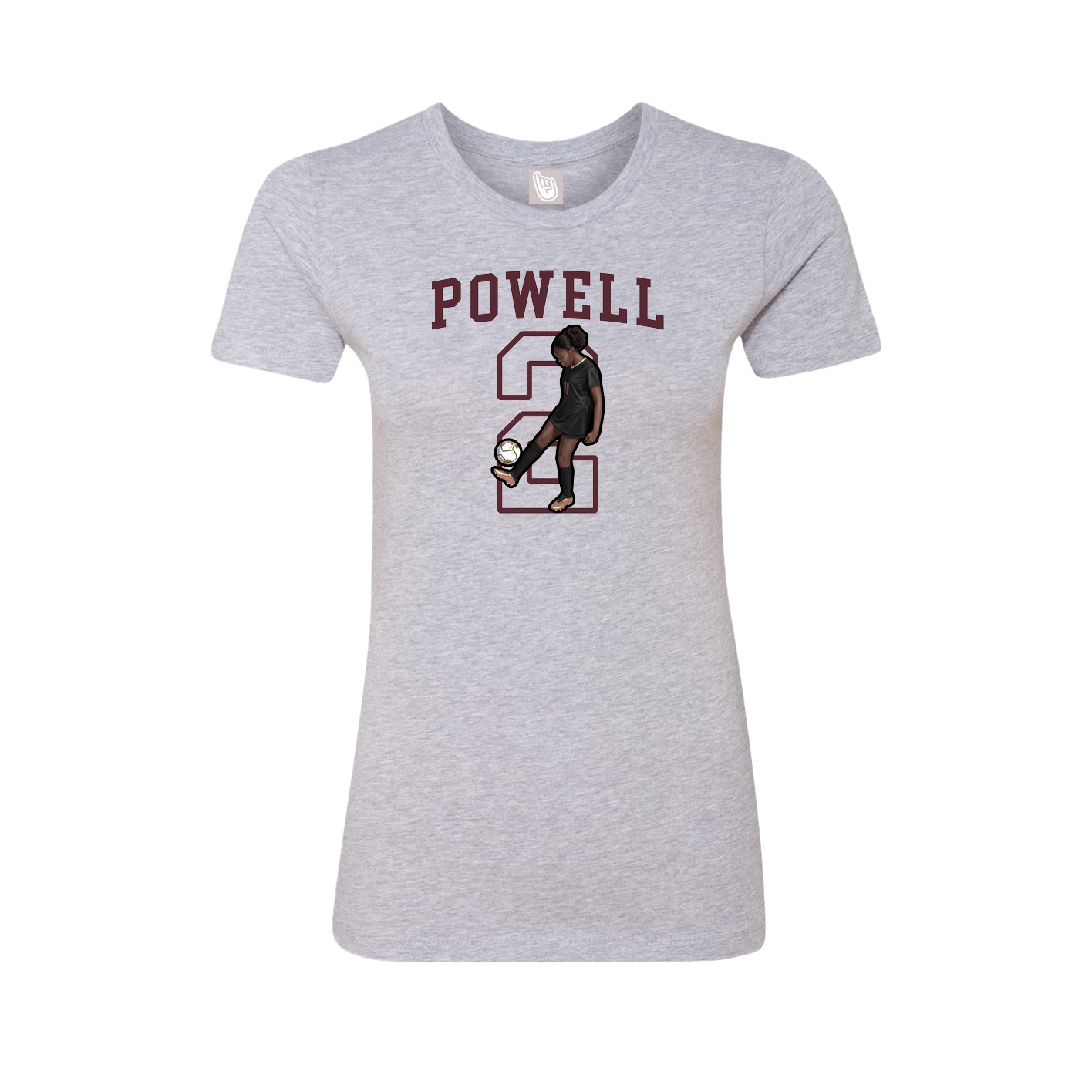 Womens Tee — Shirsey in Grey