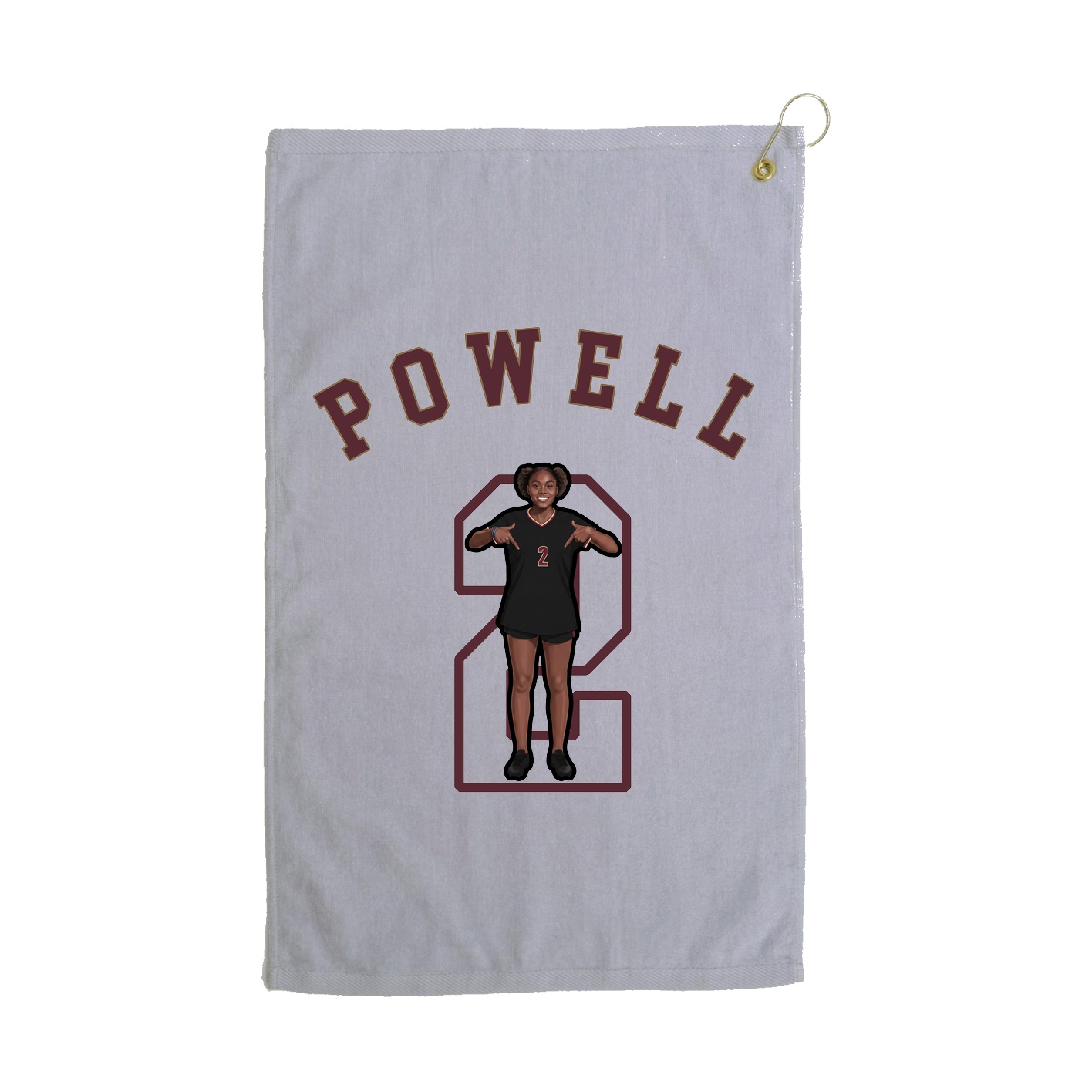 Terry Velour Golf Towel