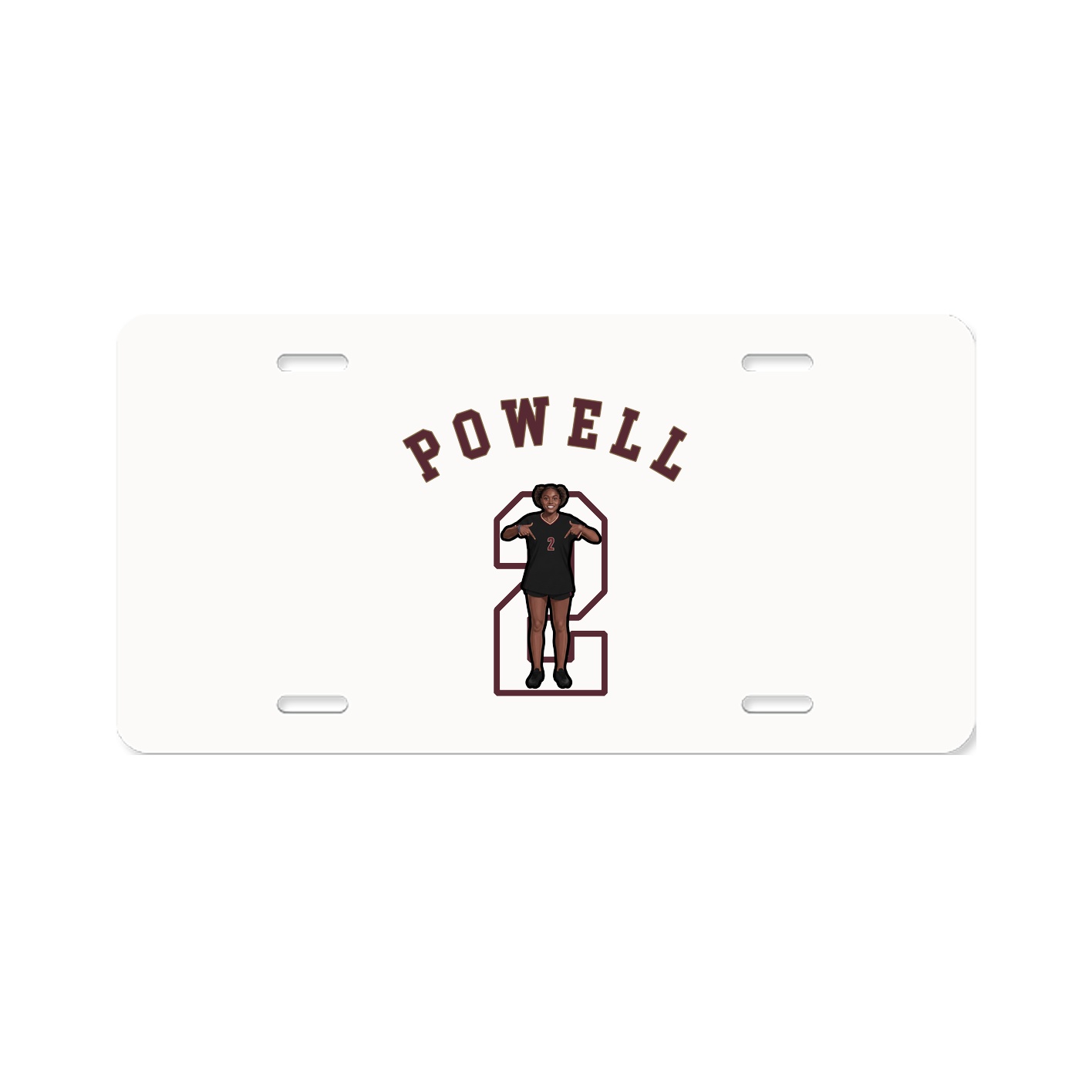 License Plate — Shirsey Arch in Classic