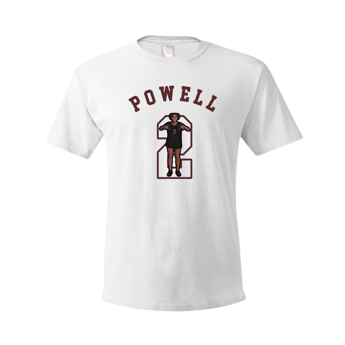 Tee — Shirsey Arch in White