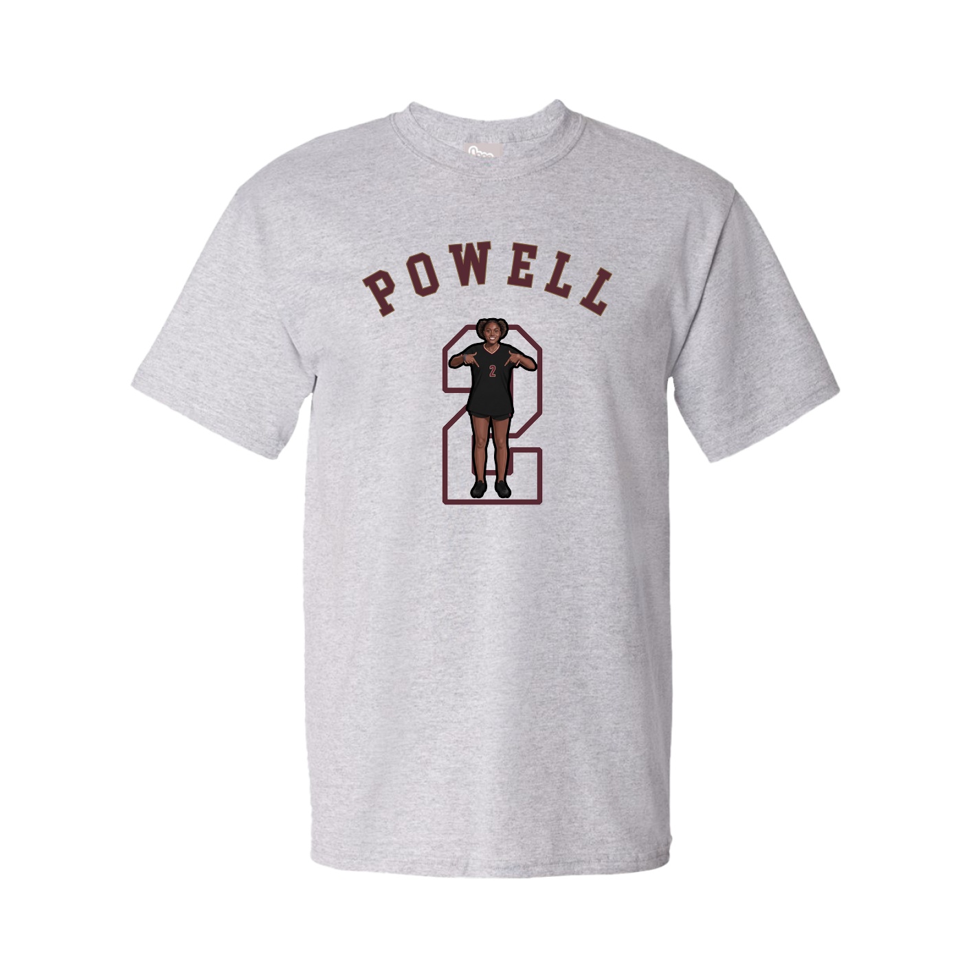 Youth Tee — Shirsey Arch in Grey