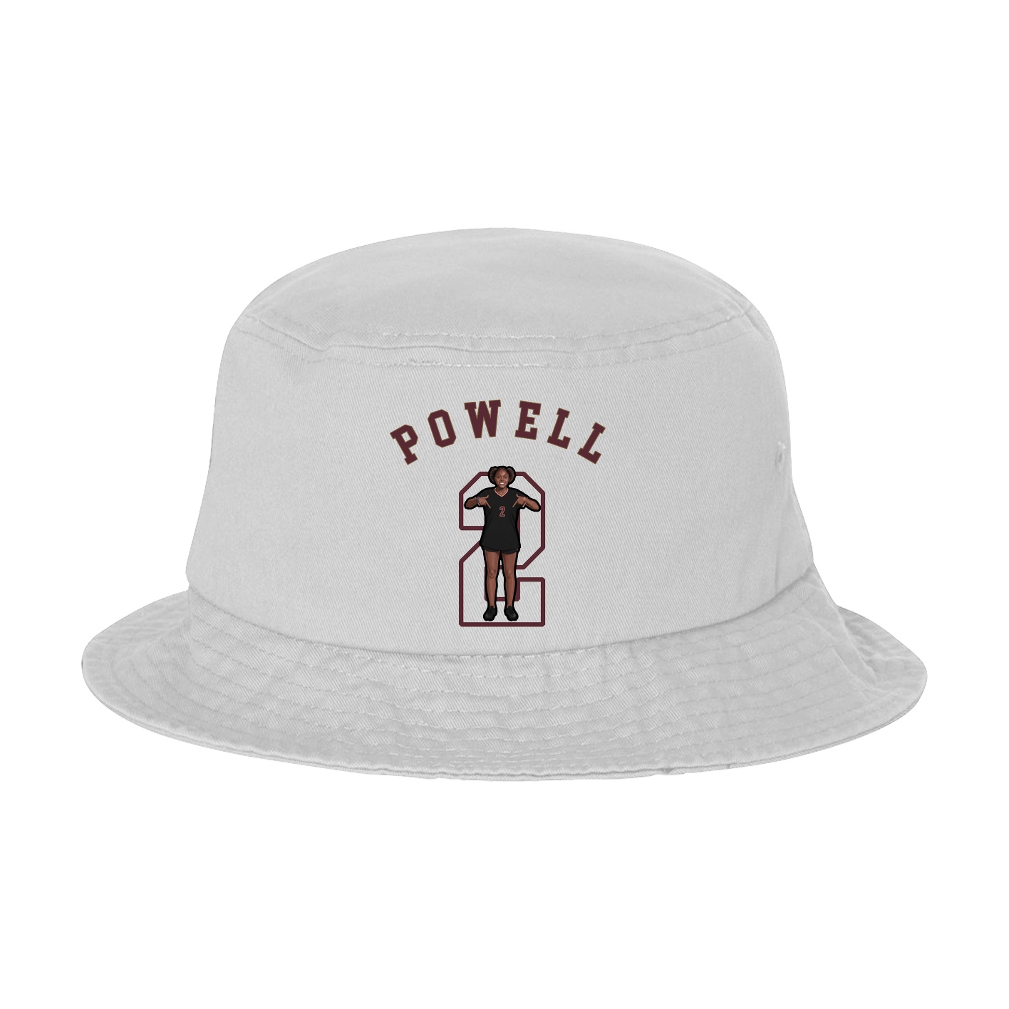Bucket Cap — Shirsey Arch in White