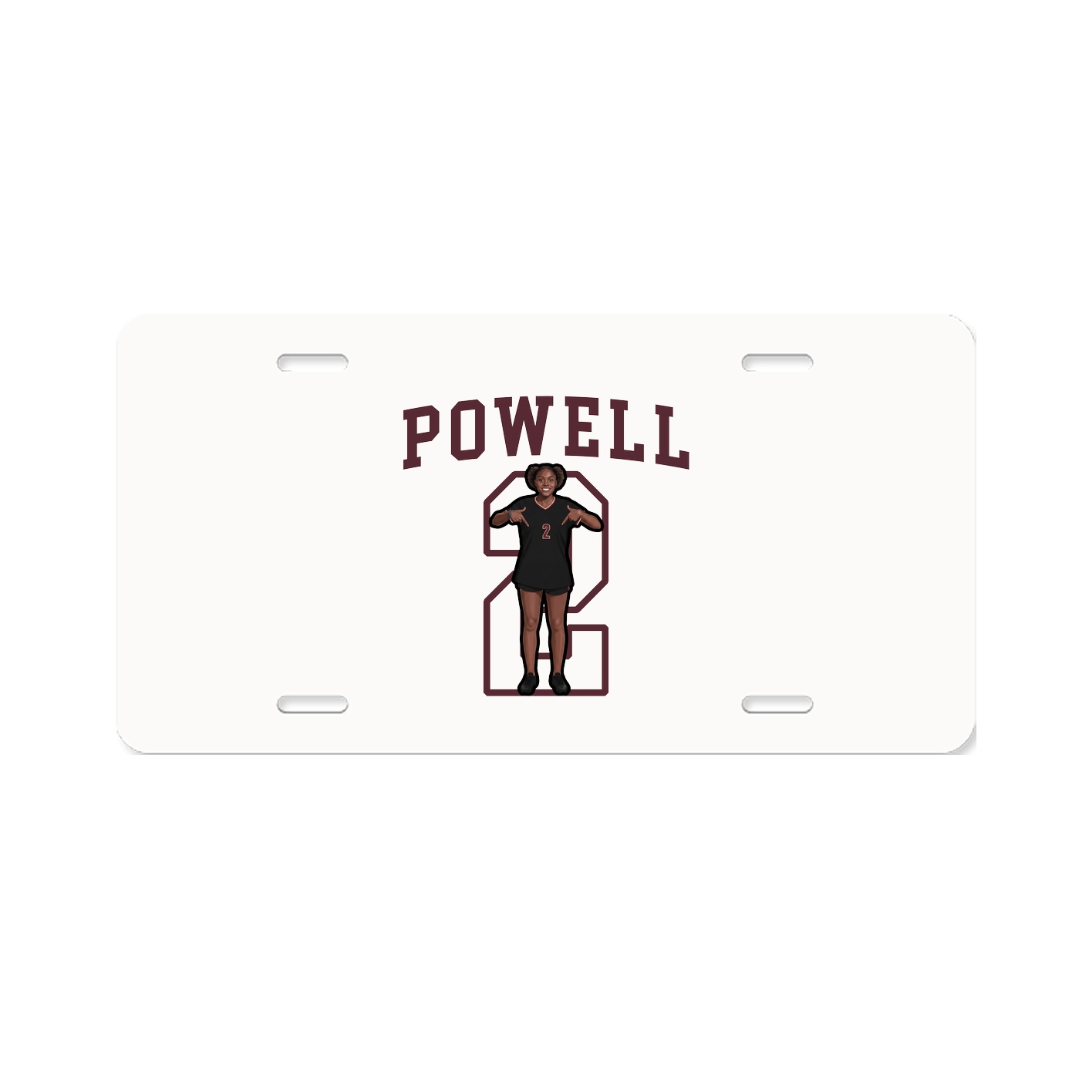 License Plate — Shirsey in Classic