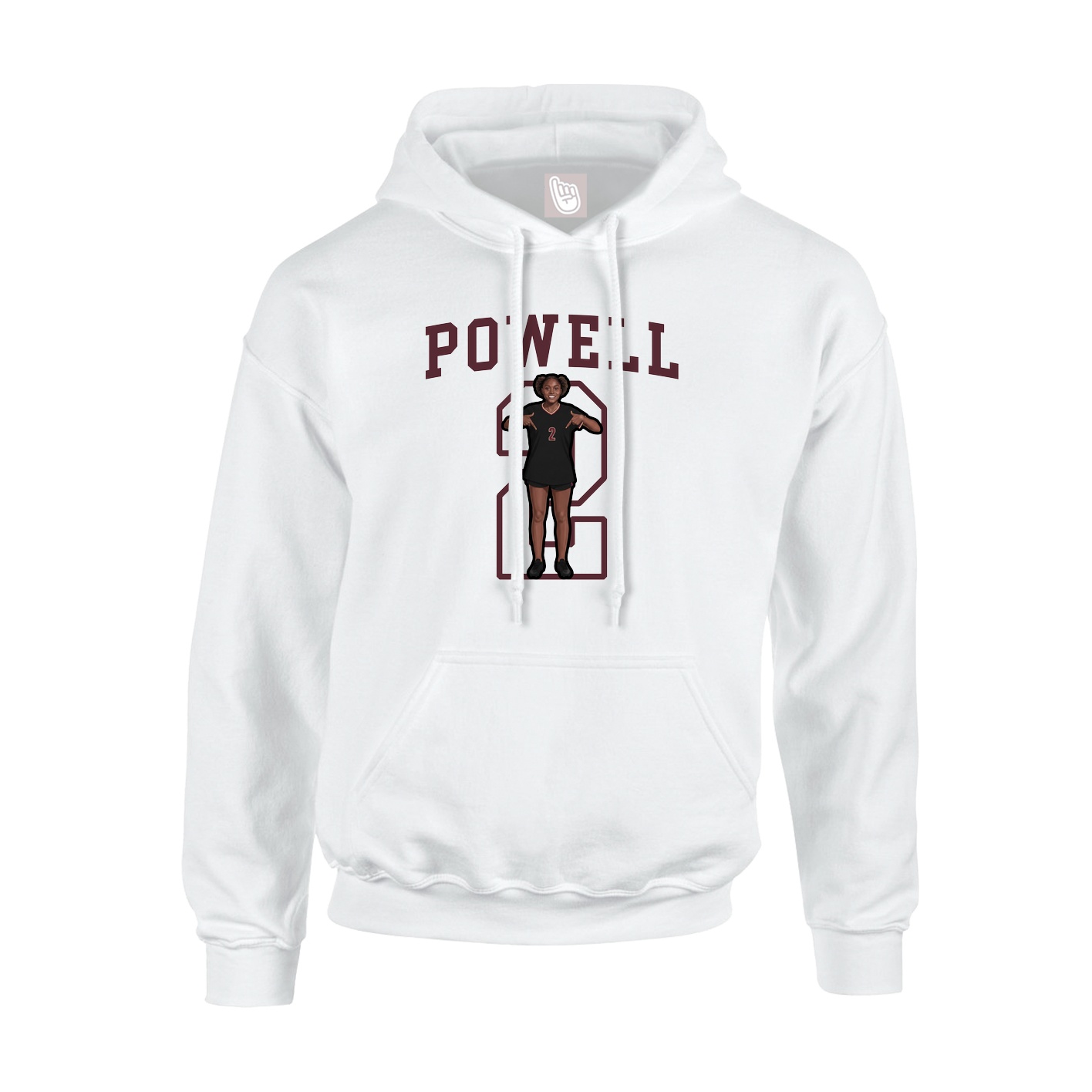 Youth Hoodie — Shirsey in White