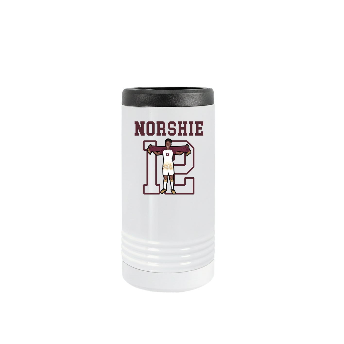 Slim Beverage Holder — Shirsey in White