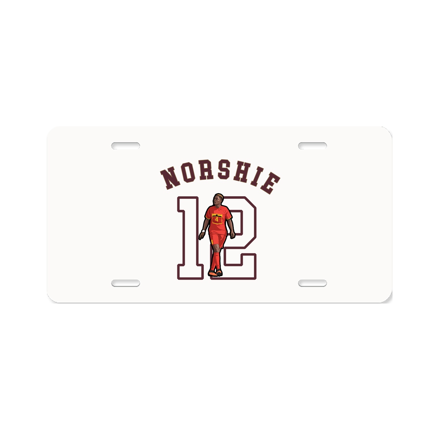 License Plate — Shirsey Arch in Classic