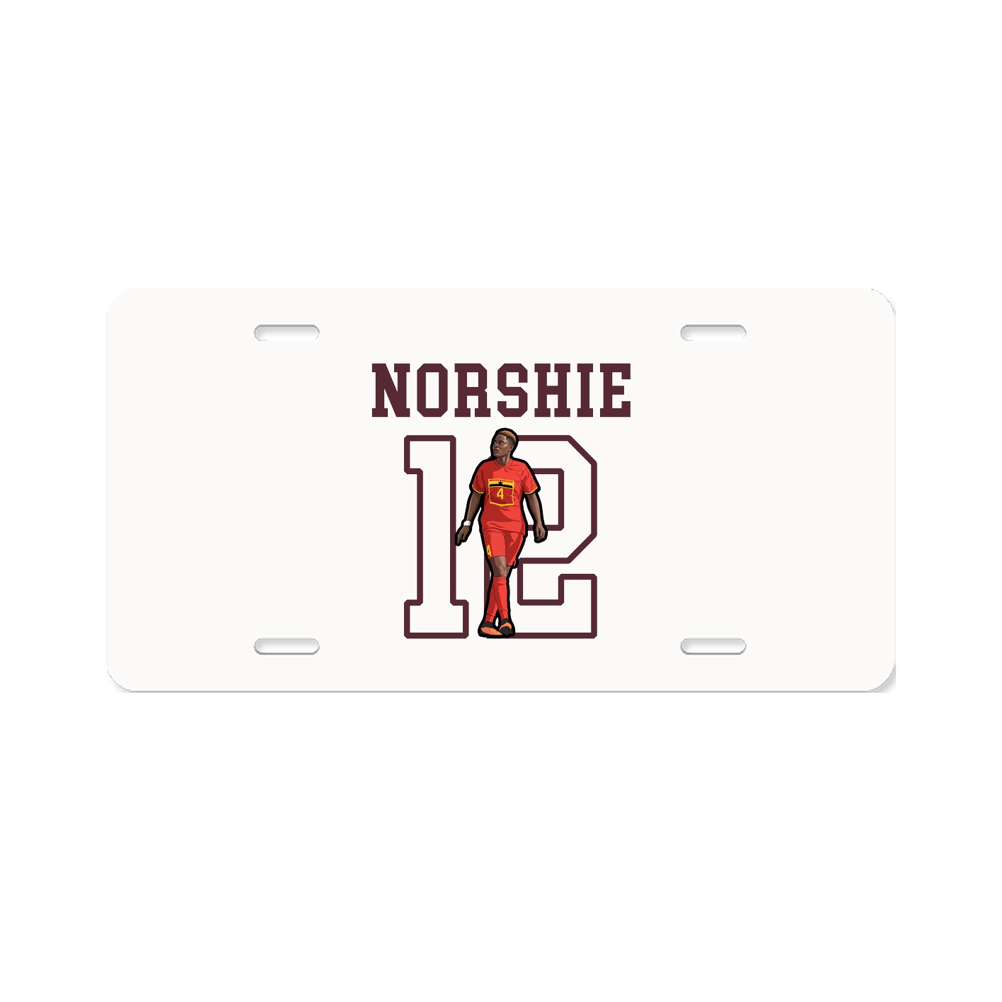 License Plate — Shirsey in Classic