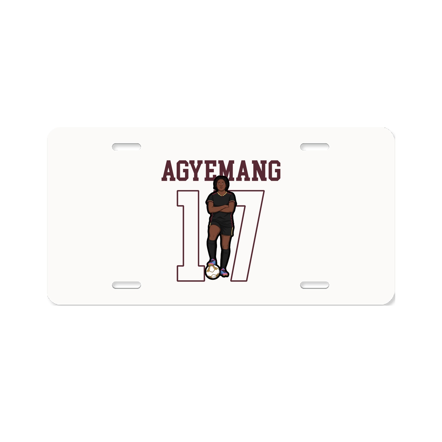 License Plate — Shirsey in Classic