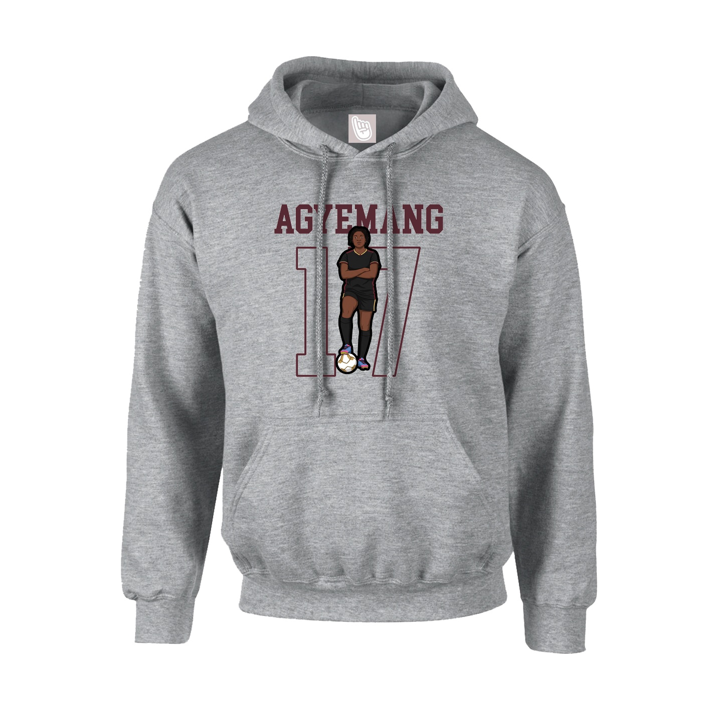 Youth Hoodie — Shirsey in Grey