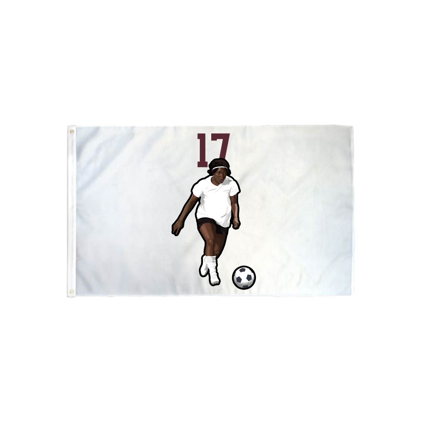 3x5 Flag — Number Top in Classic