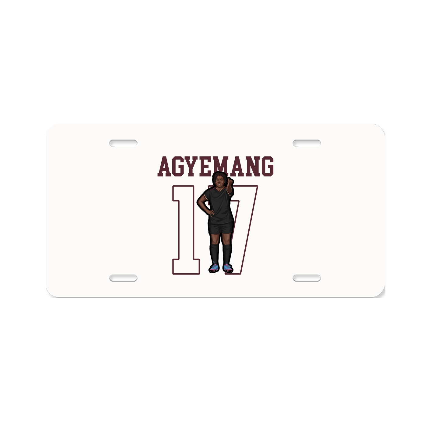 License Plate — Shirsey in Classic