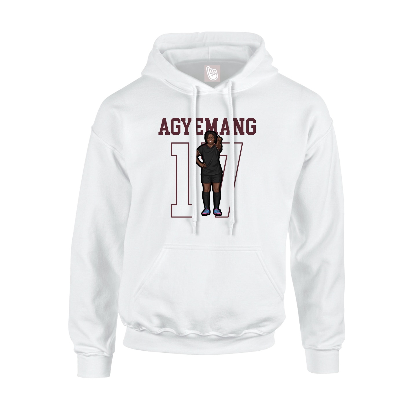 Youth Hoodie — Shirsey in White