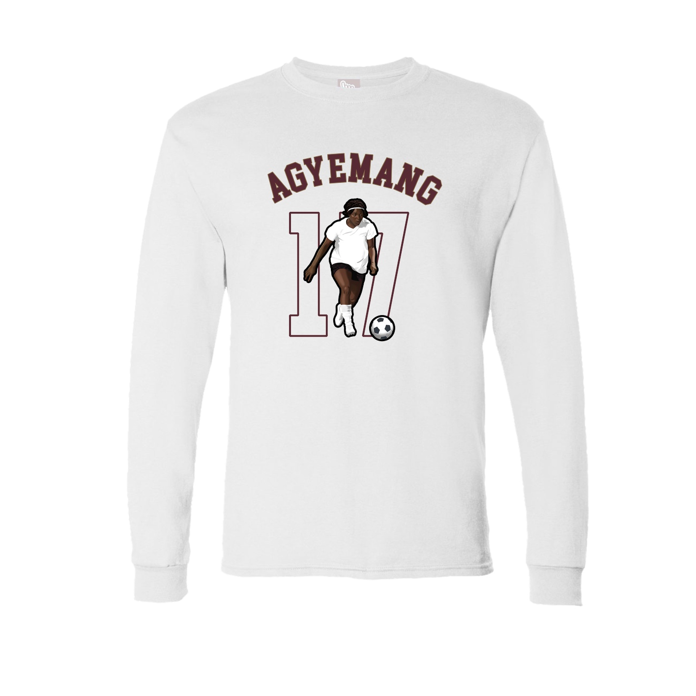 Long Sleeve Tee — Shirsey Arch in White