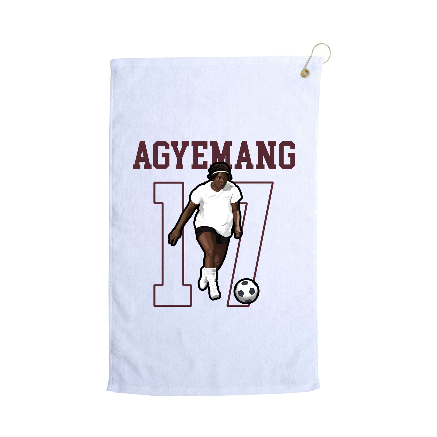 Golf Towel — Shirsey in White