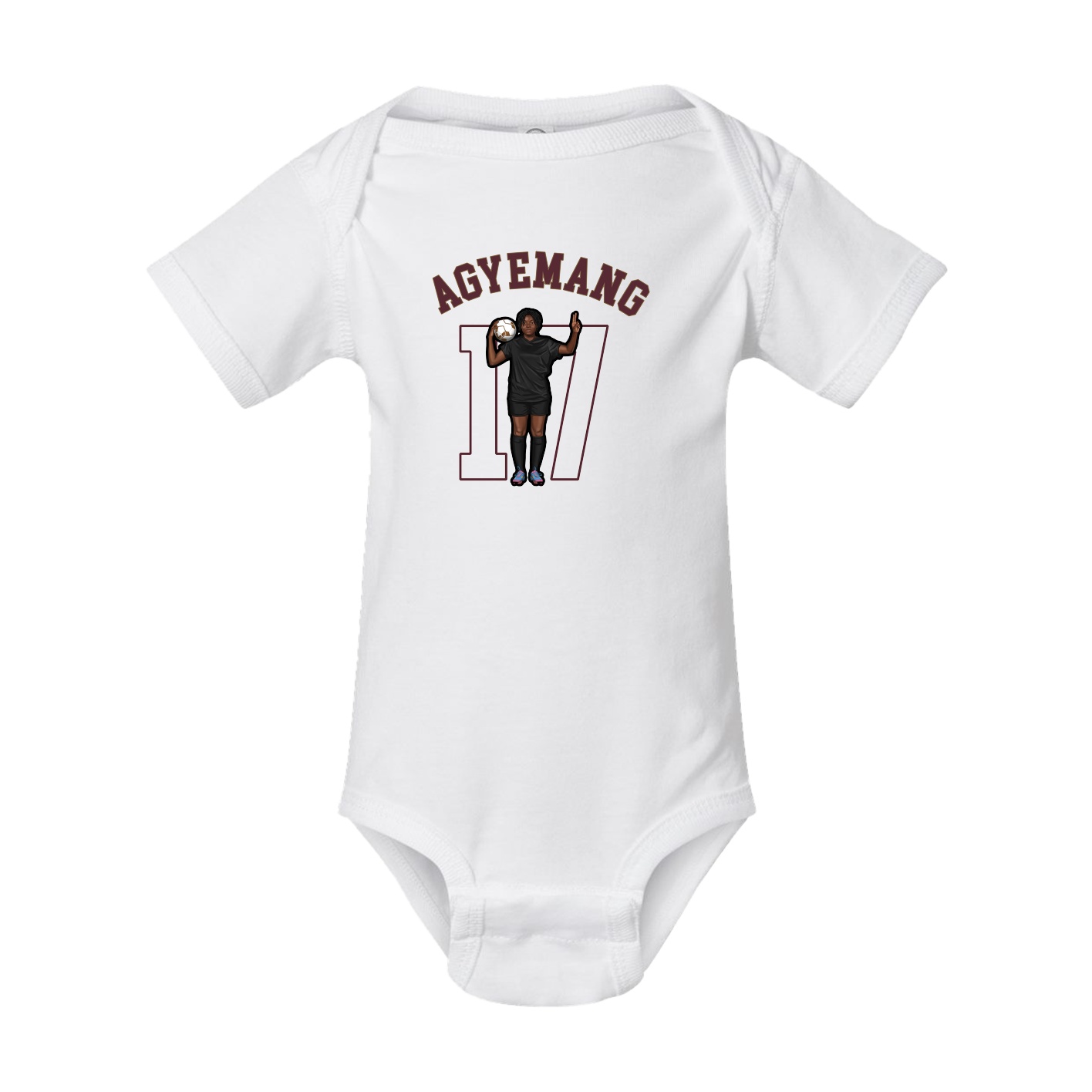 Baby Onesie — Shirsey Arch in White